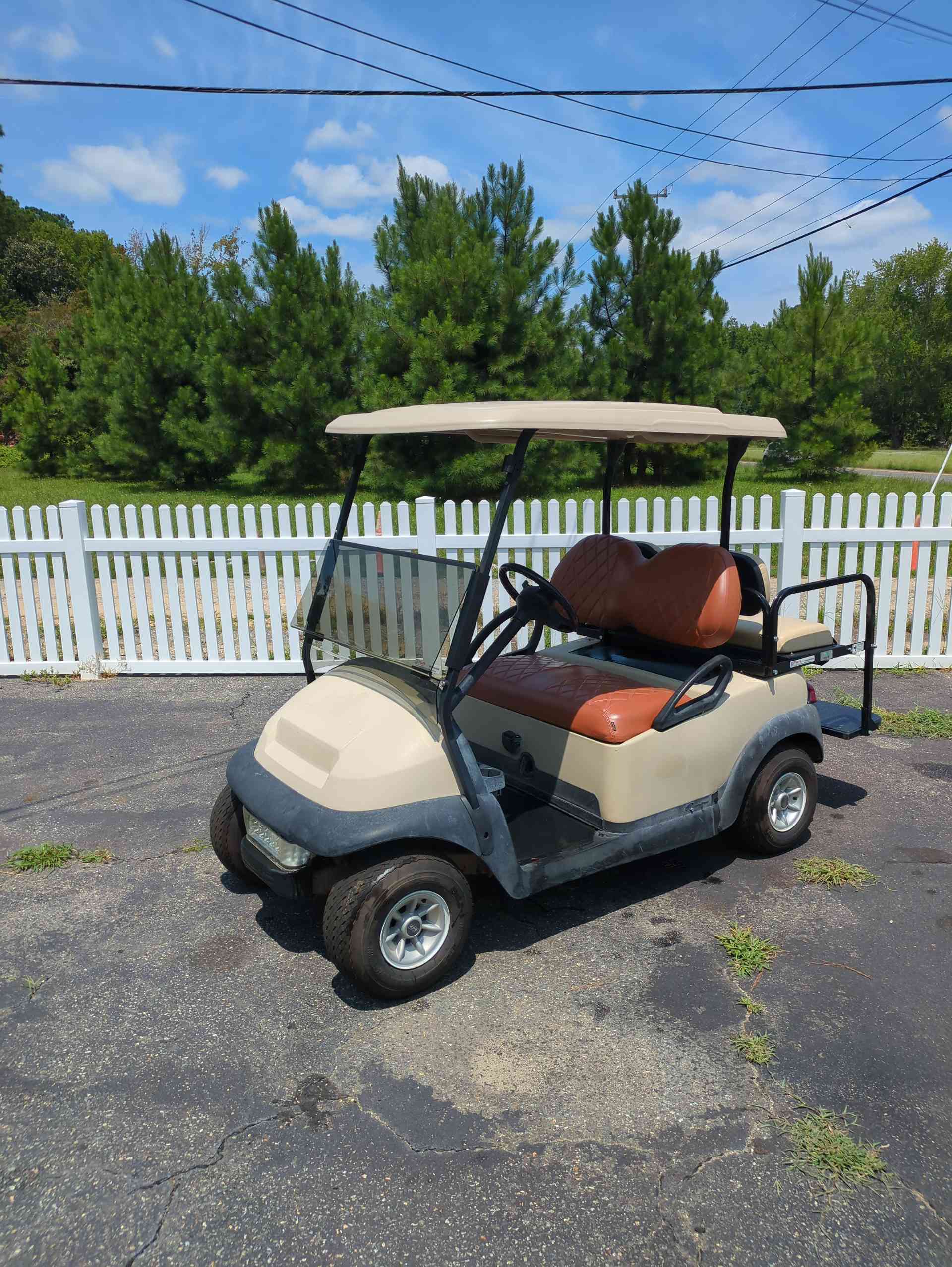 2015 Club Car Precedent Golf Cart in Beige