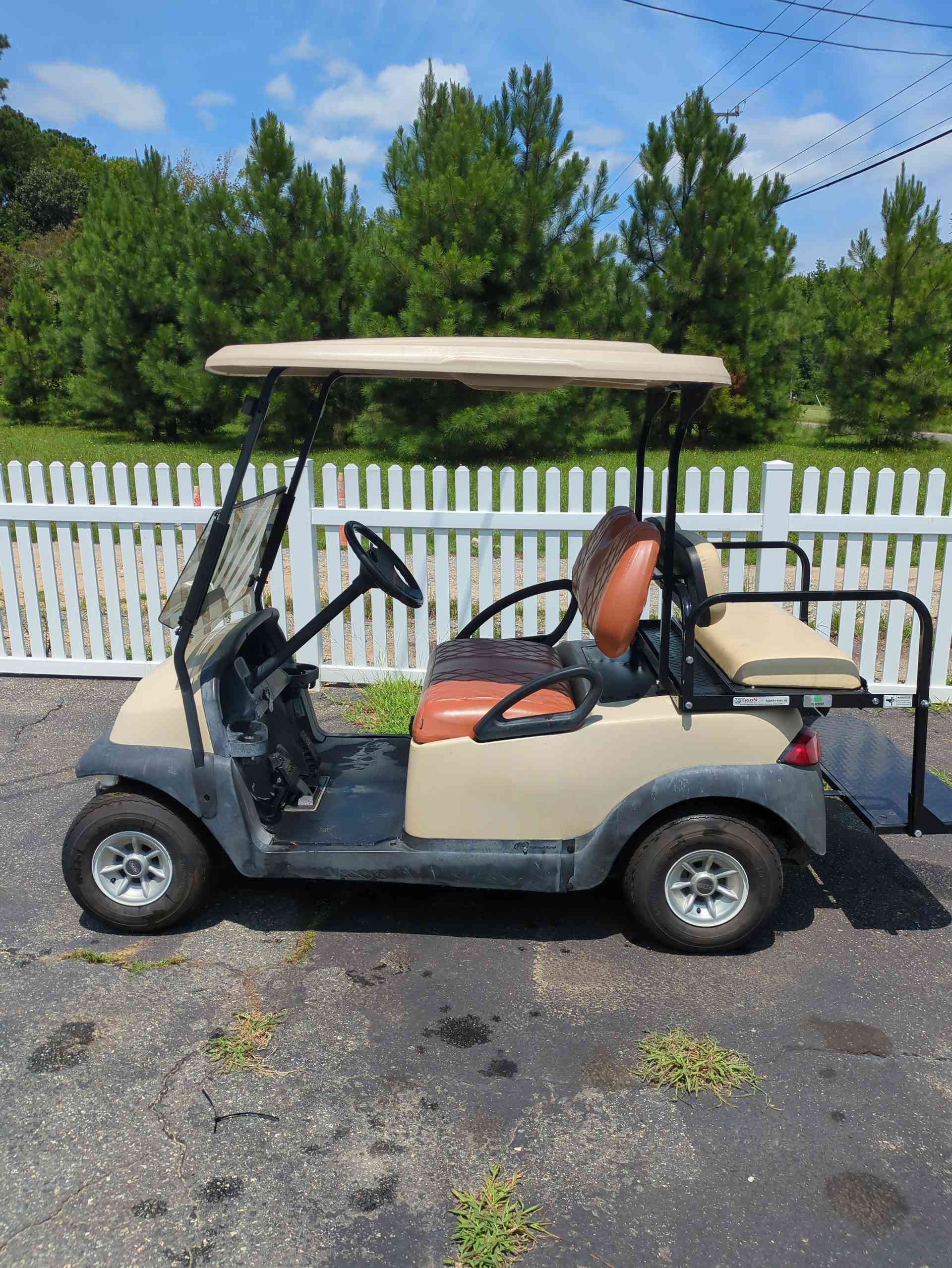 2015 Club Car Precedent Beige image 2