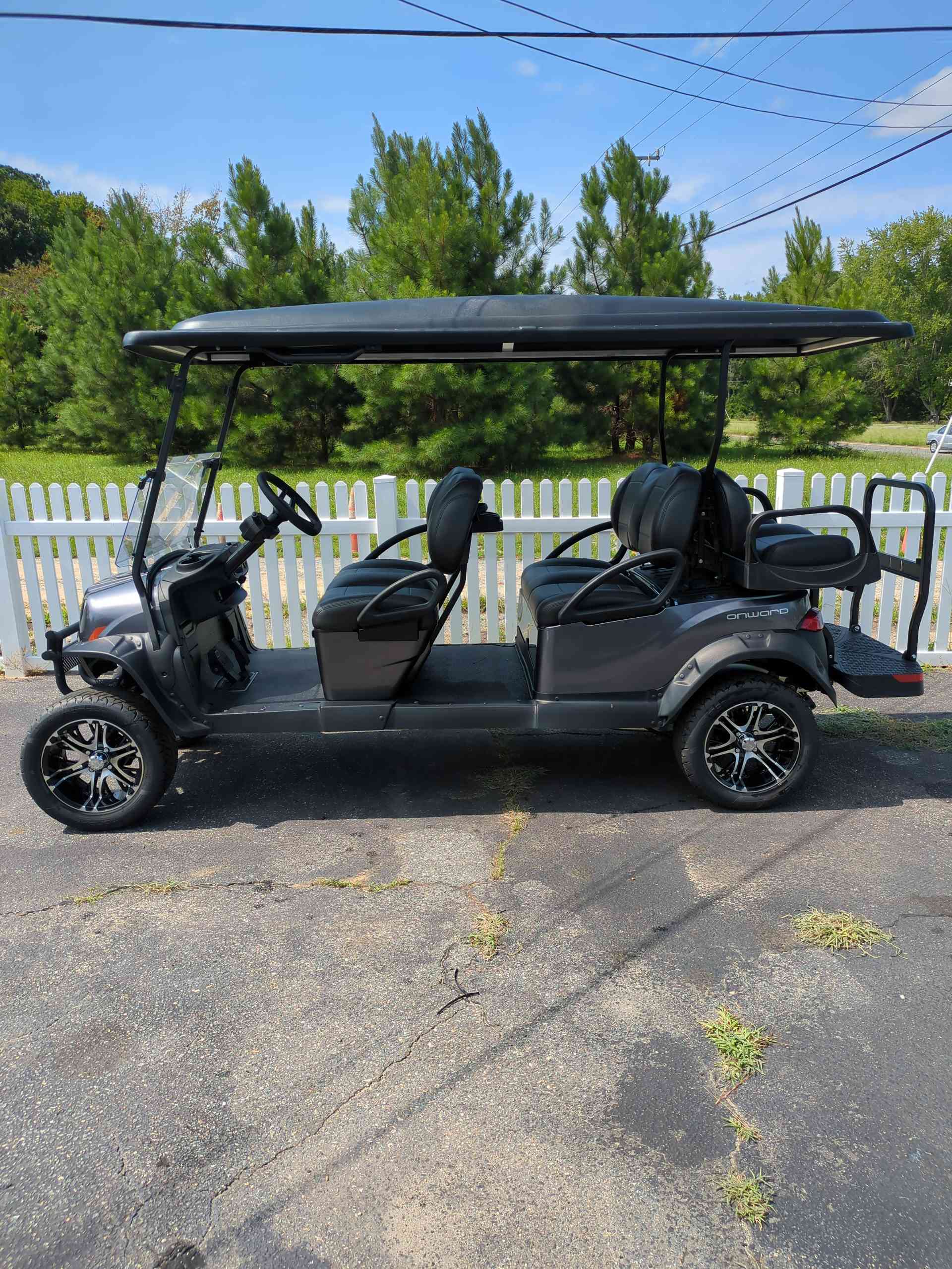 2027 Club Car Onward 6 Passenger Midnight Silver image 2