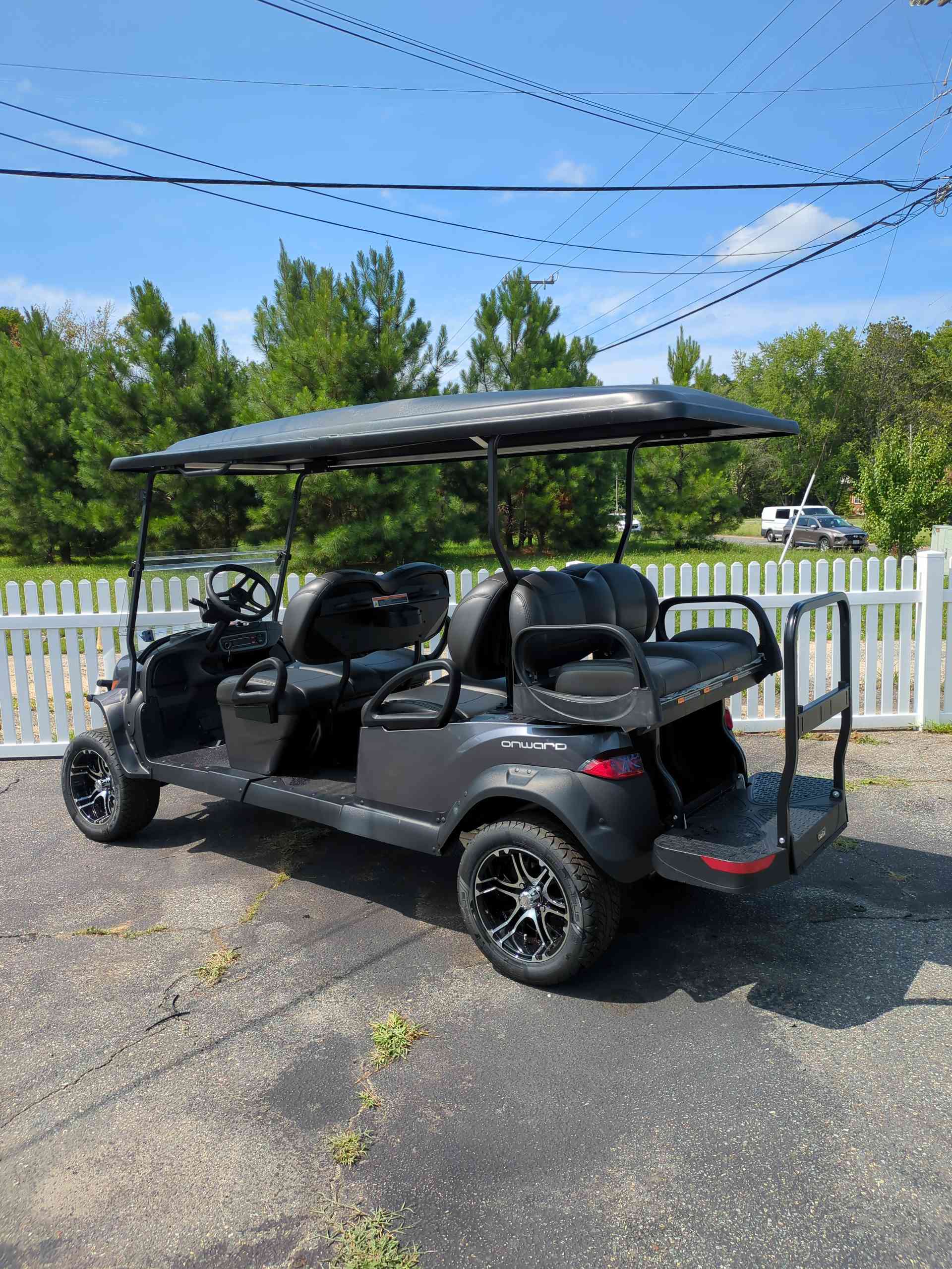 2027 Club Car Onward 6 Passenger Midnight Silver image 3