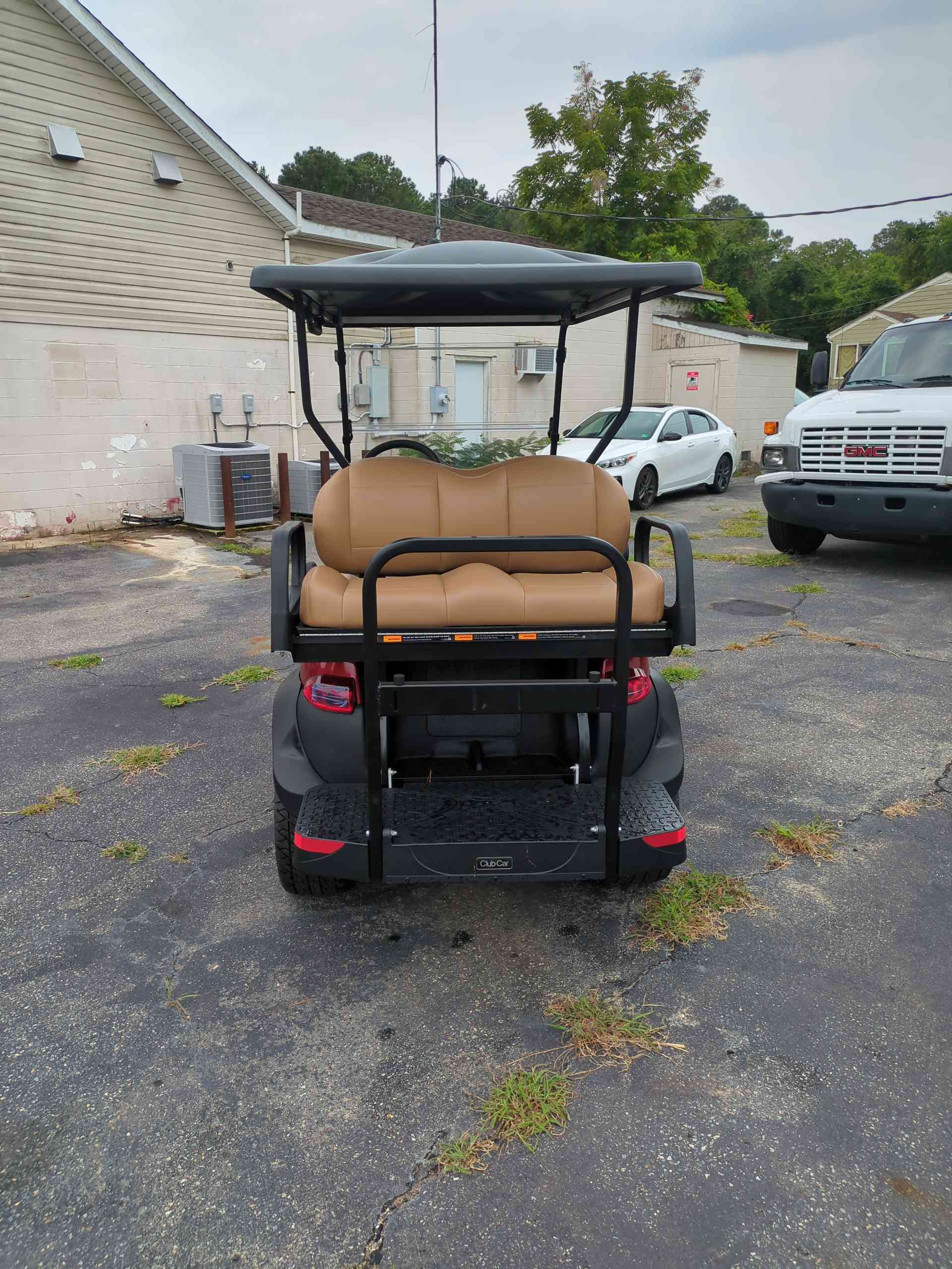 2027 Club Car Onward 4 Passenger (2+2) PTV Candy Apple Red image 4