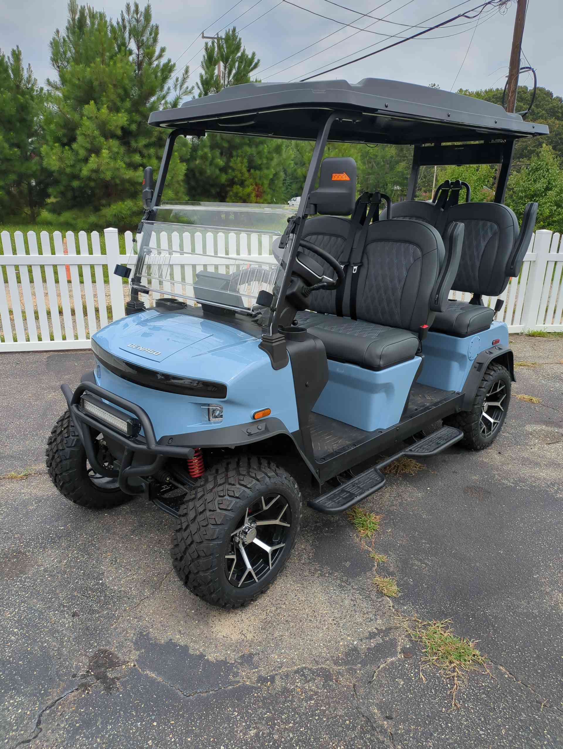 2026 Denago Rover XL Golf Cart in Glacier