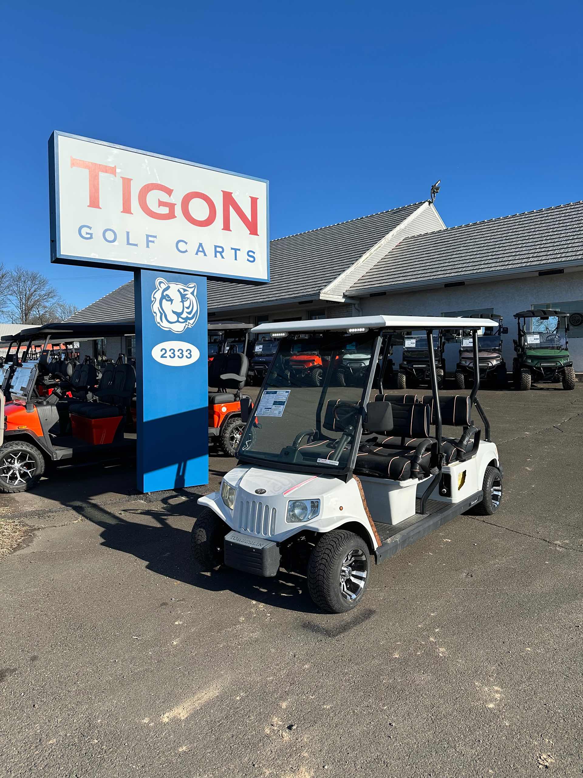 2010 Tomberlin LSV Golf Cart in White