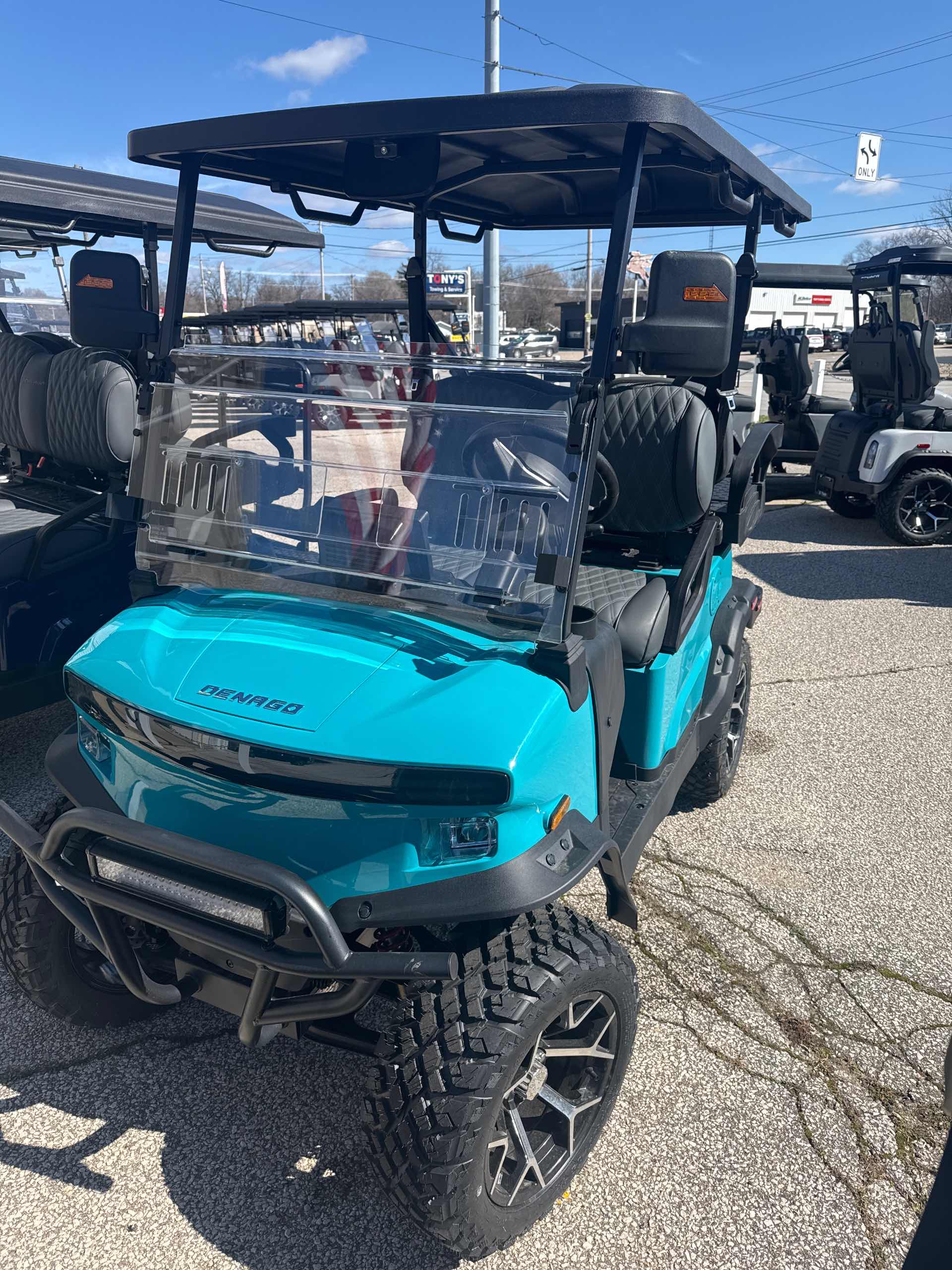 2026 Denago Nomad XL Golf Cart in Aqua