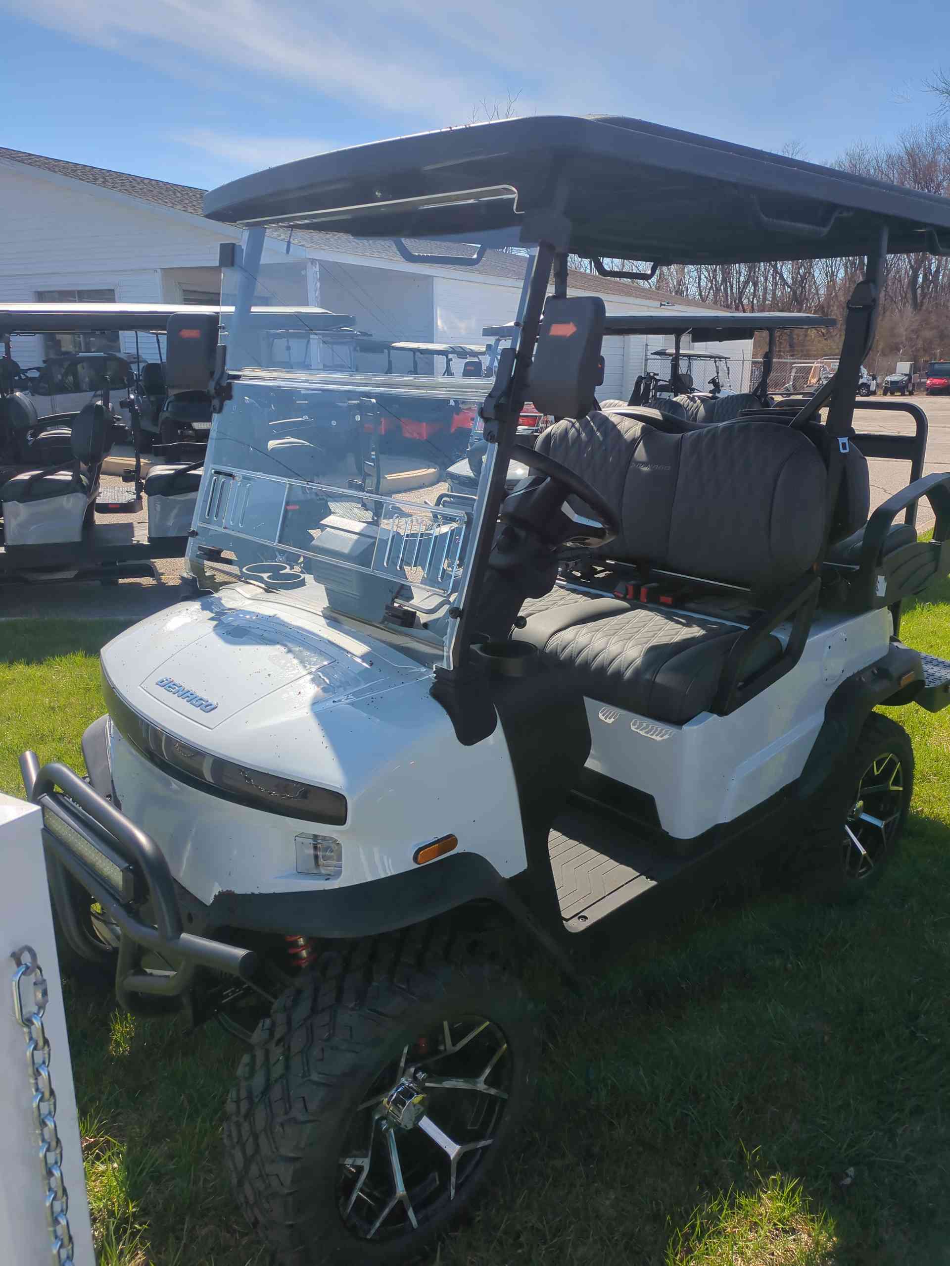 2026 Denago Nomad XL Golf Cart in White