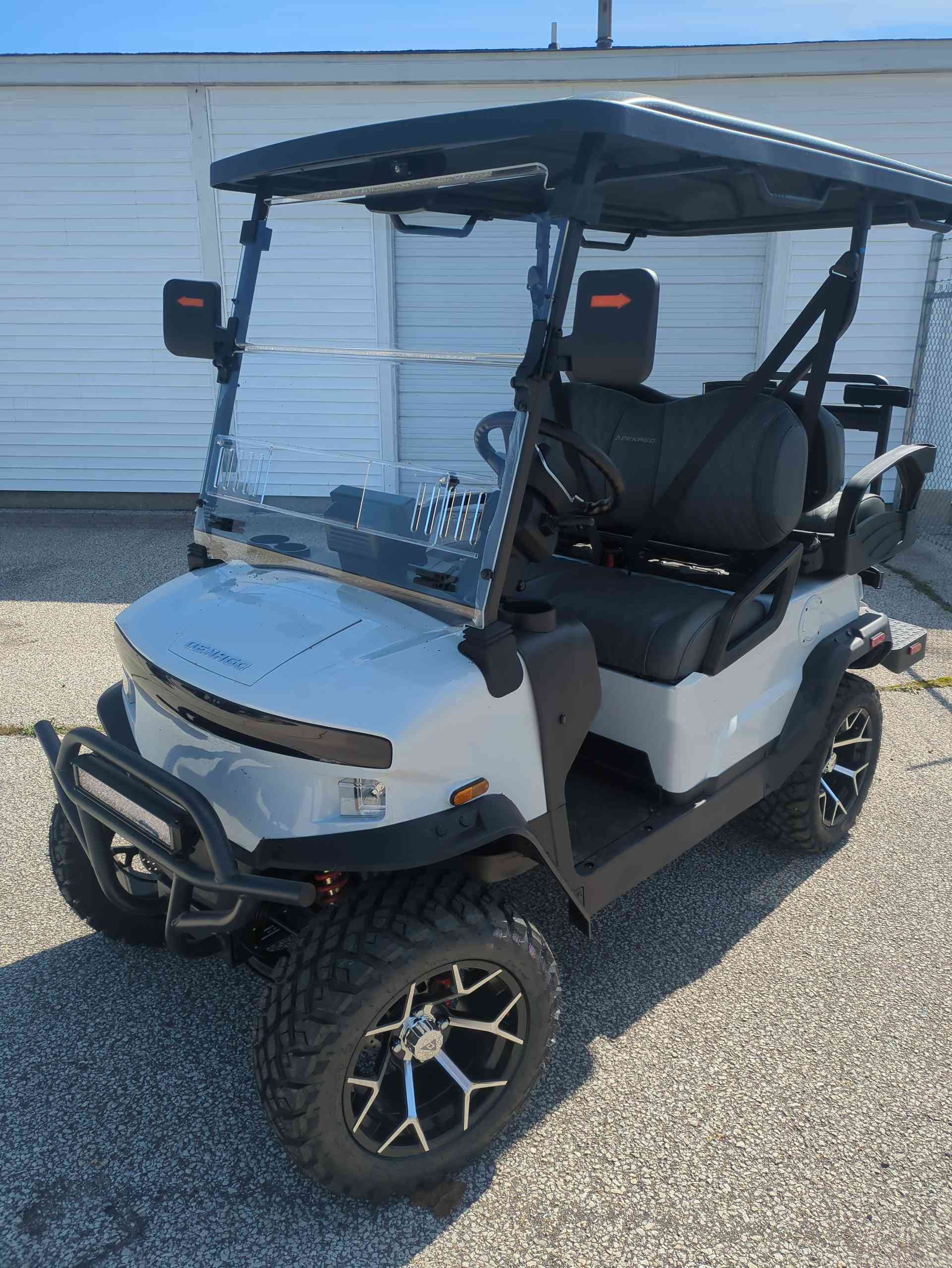2026 Denago Nomad XL Golf Cart in White
