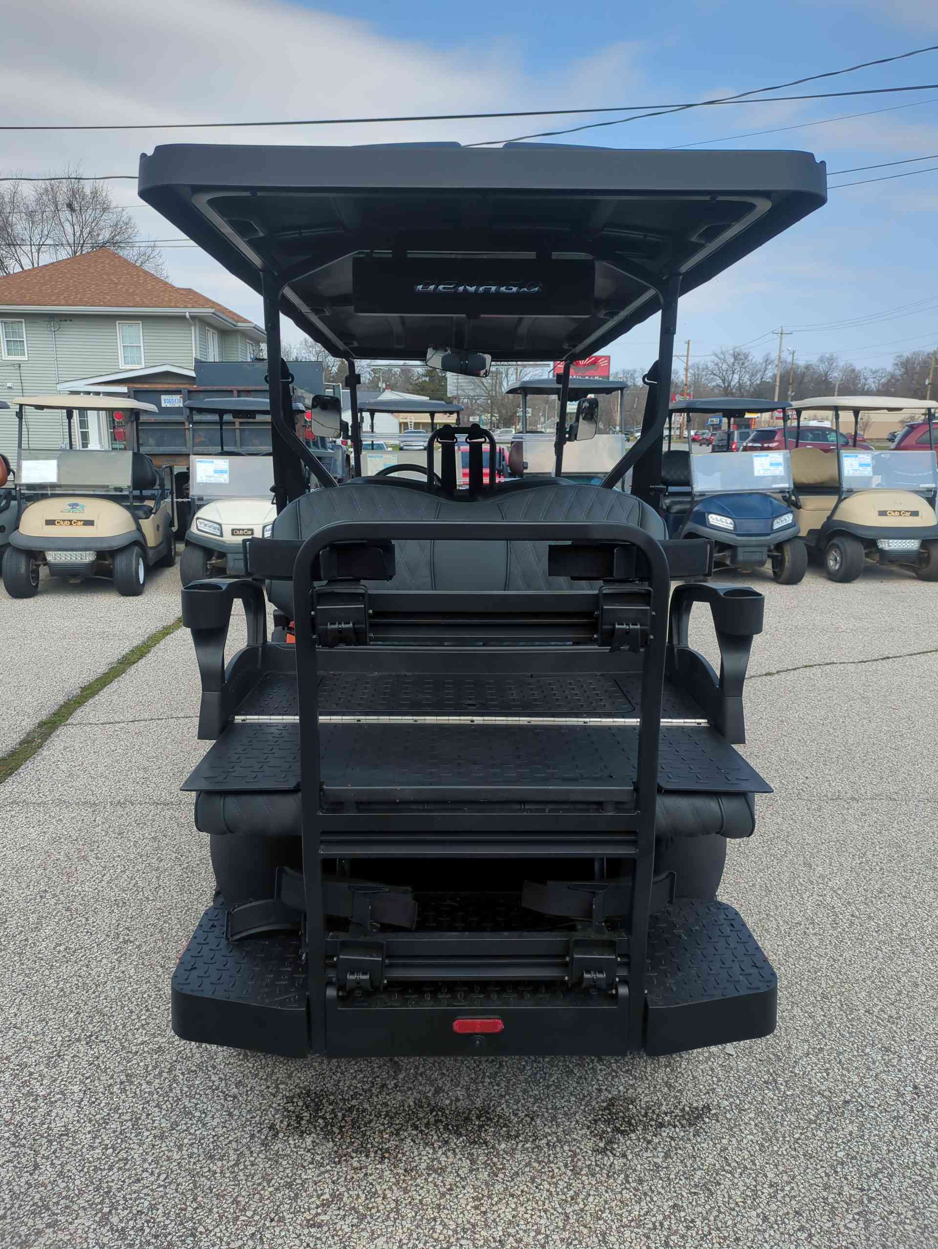 2026 Denago Rover XL6 Golf Cart in Scarlet