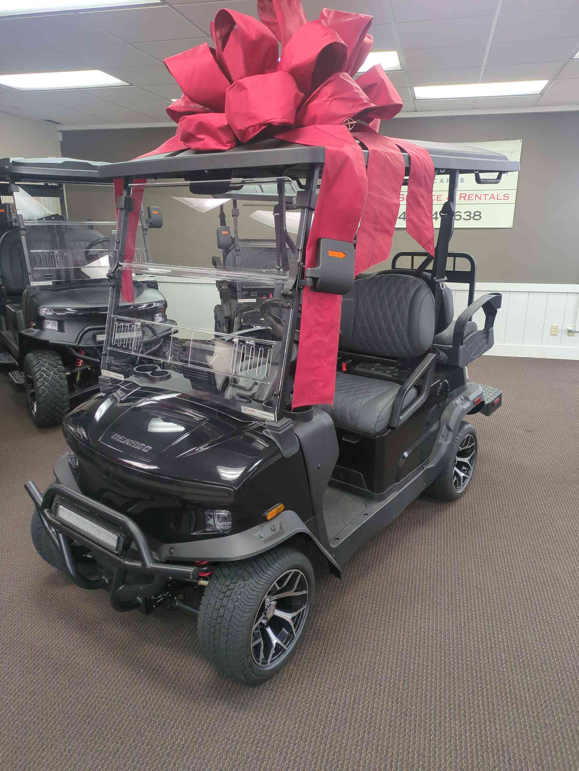 2026 Denago Nomad Golf Cart in Black