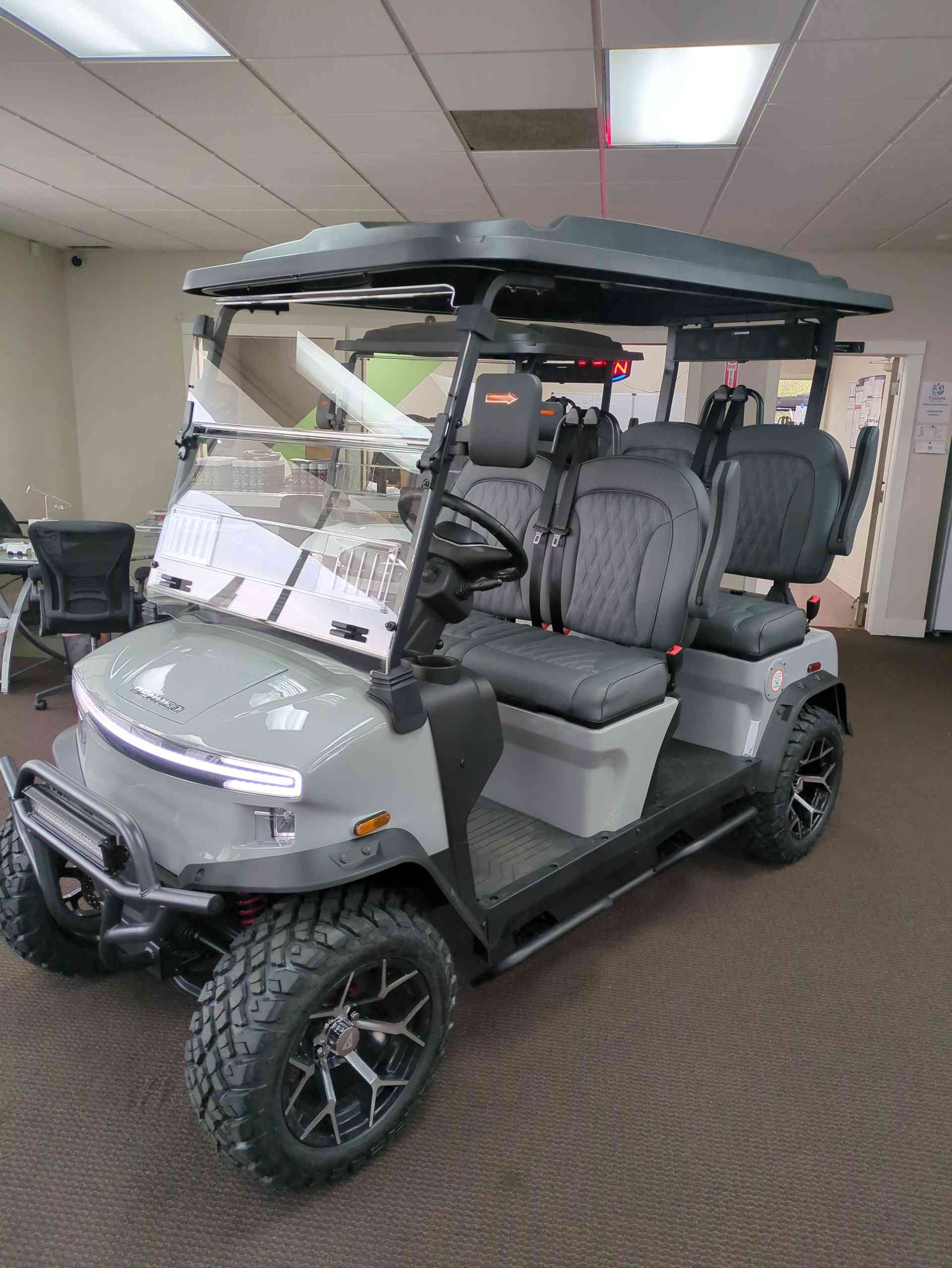 2026 Denago Rover XL Golf Cart in Gray