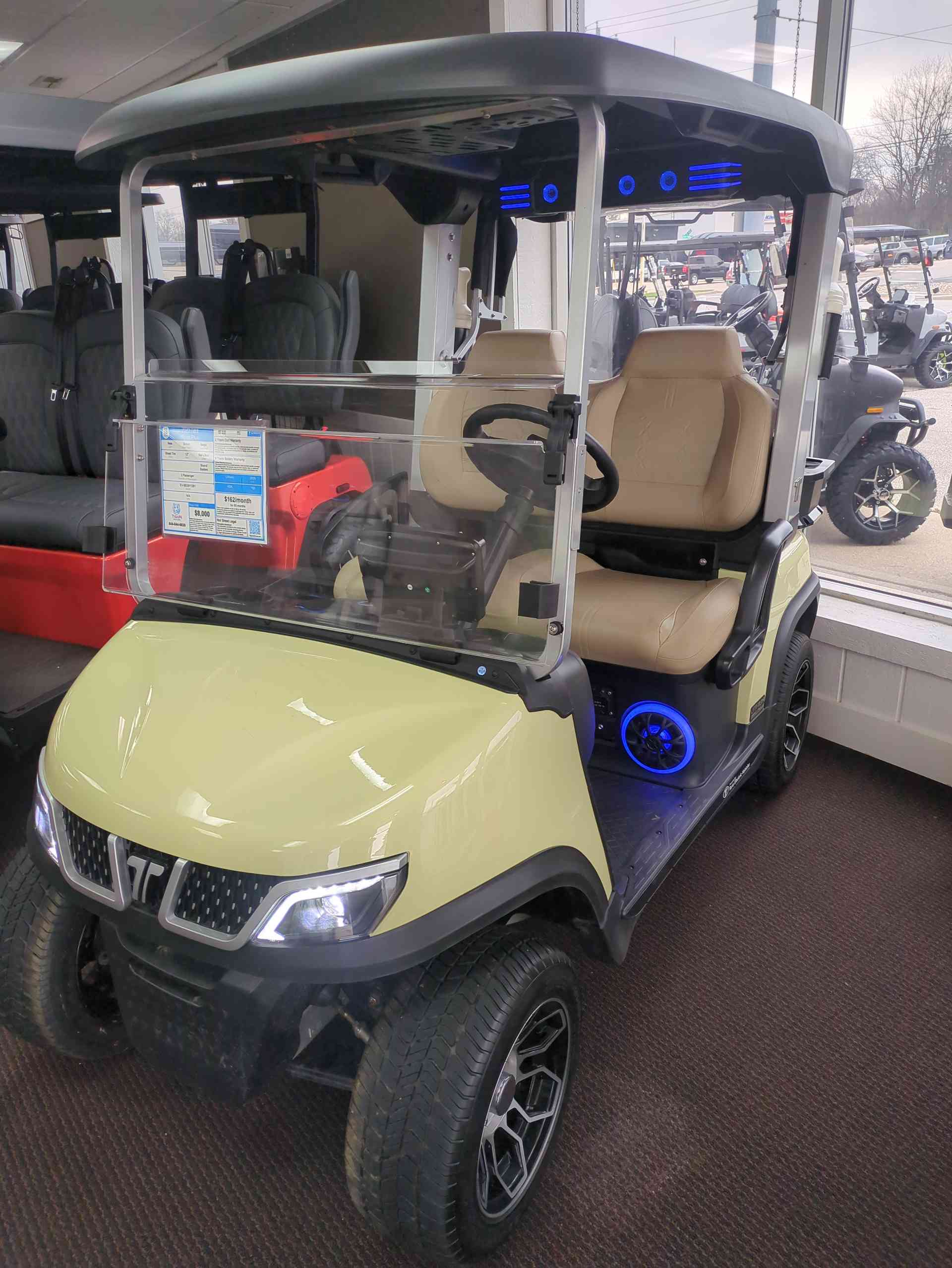 2025 Tara Spirit Plus Golf Cart in Beige
