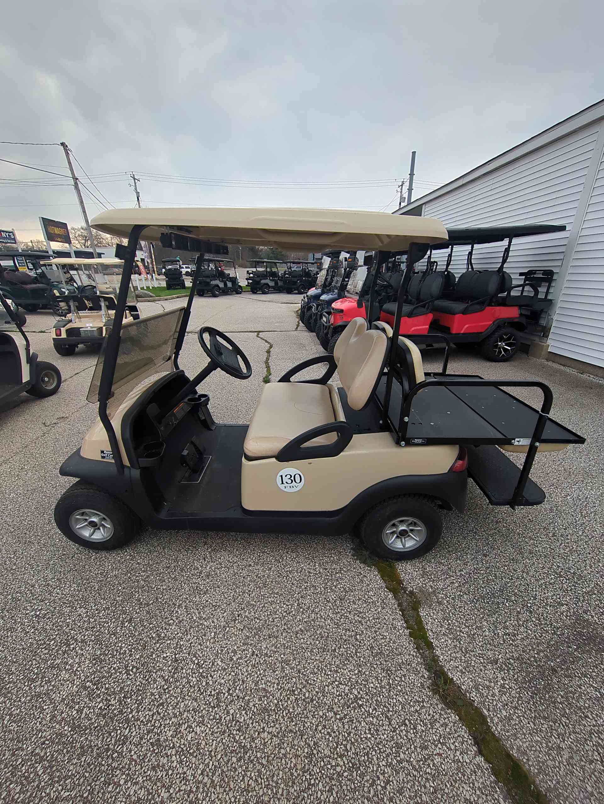 2010 Club Car Precedent Beige image 2