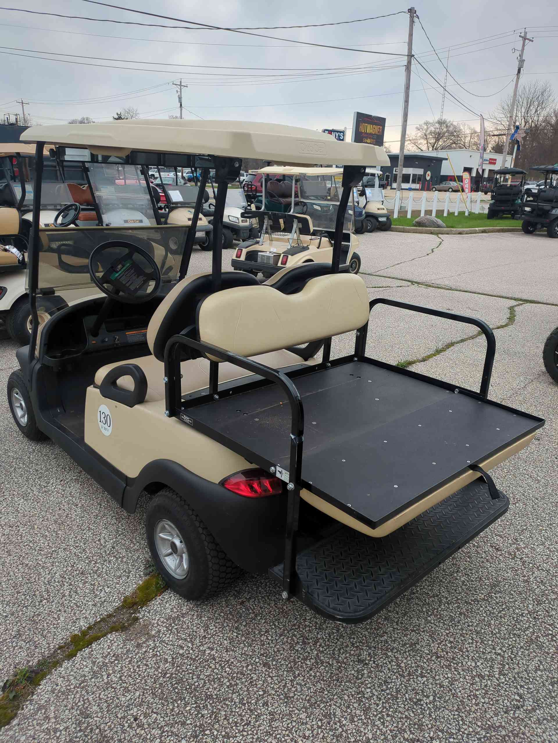 2010 Club Car Precedent Beige image 3