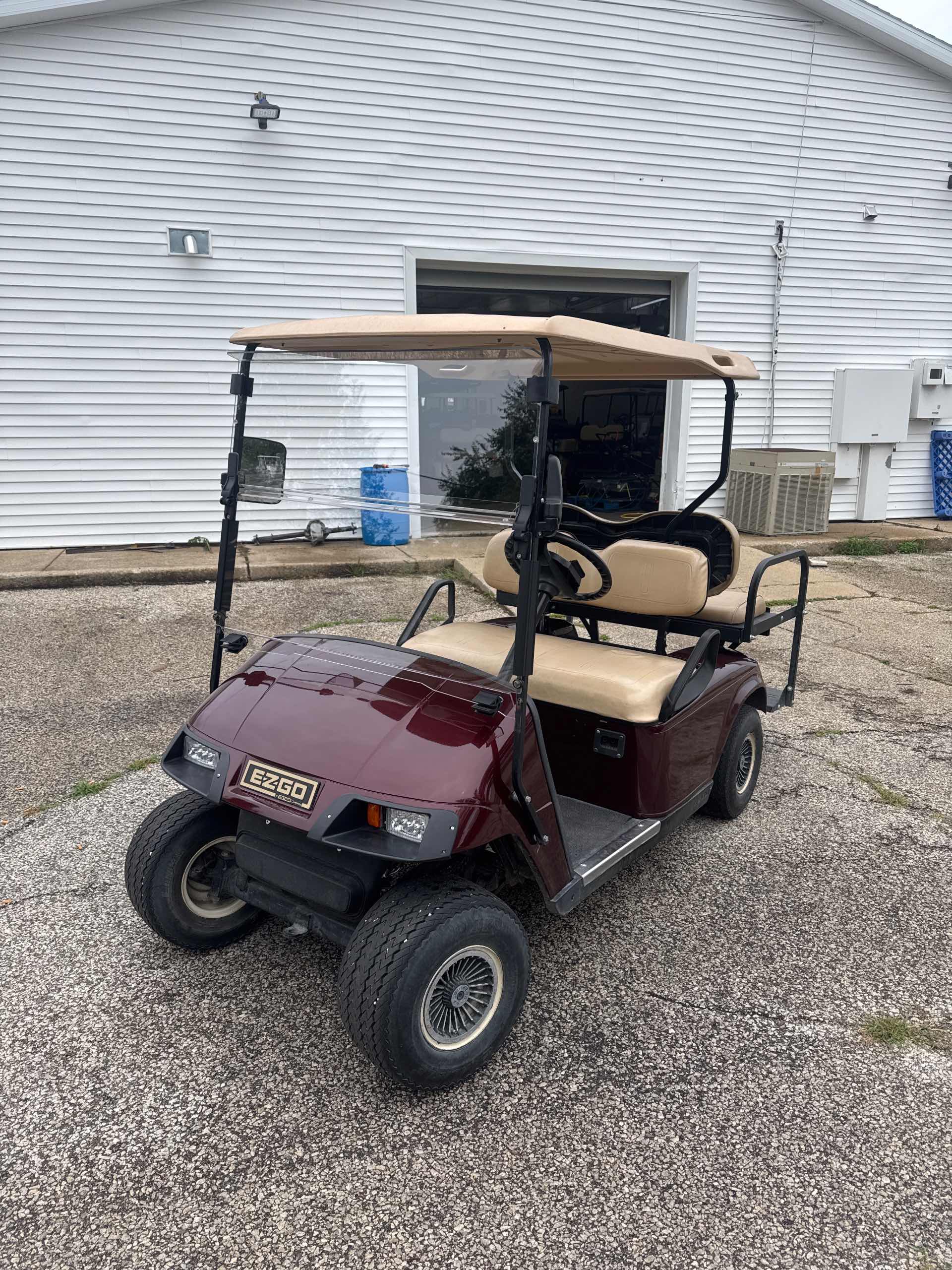 Used 2006 EZGO TXT Golf Cart in Red for sale at TIGON South Bend, IN