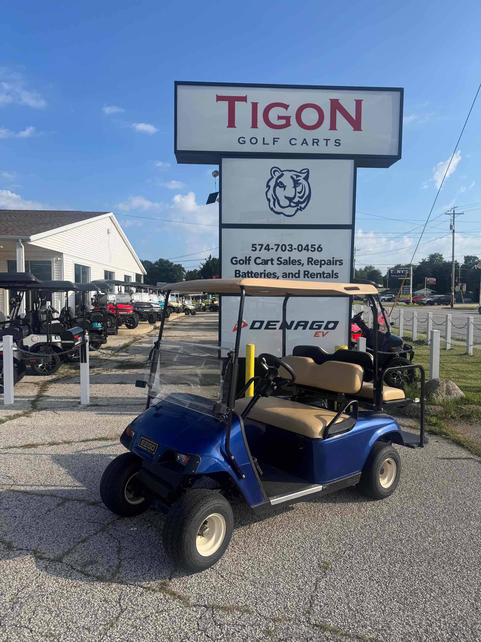 2013 EZGO TXT Blue