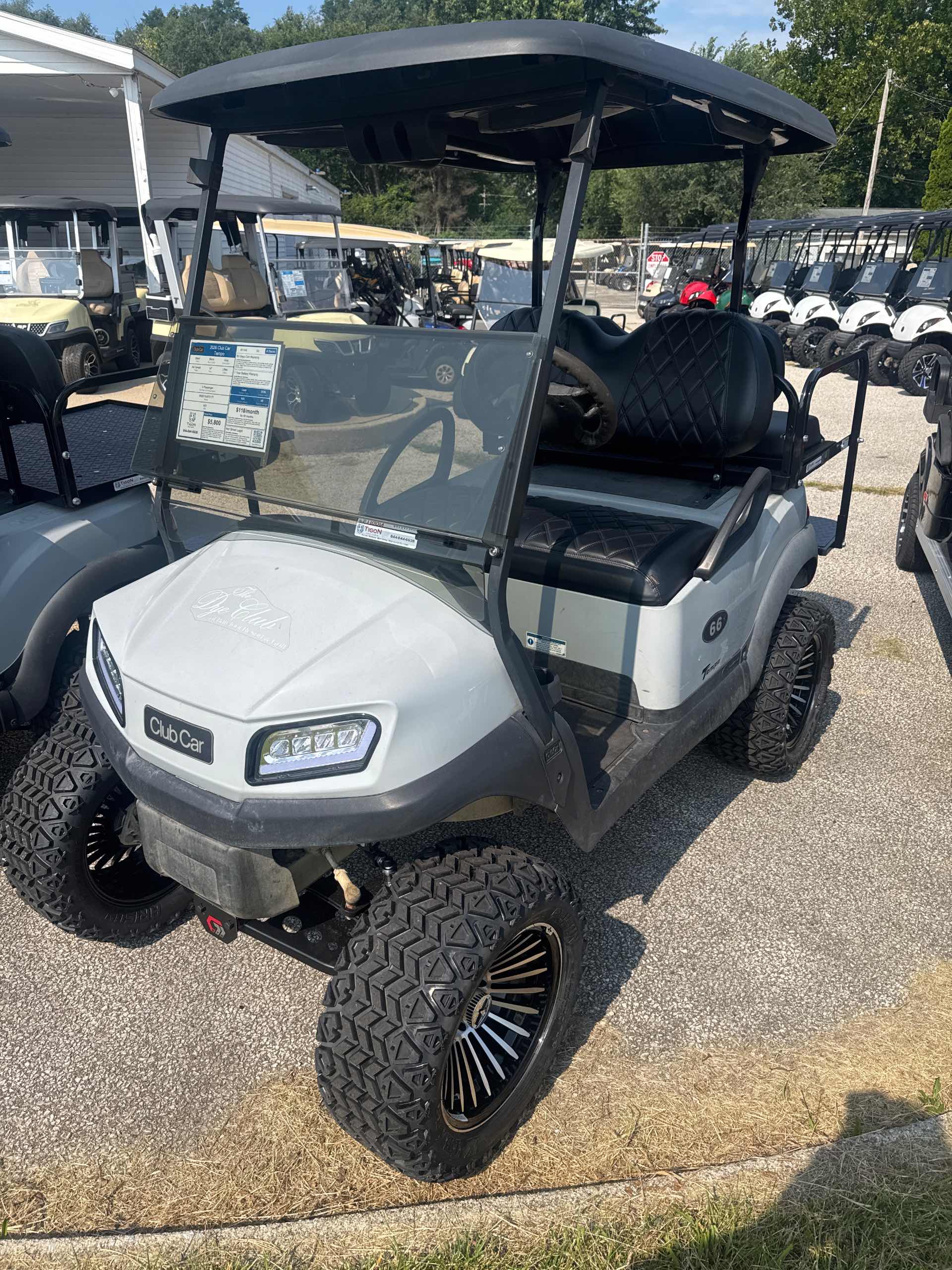 2020 Club Car Tempo Gray image 4