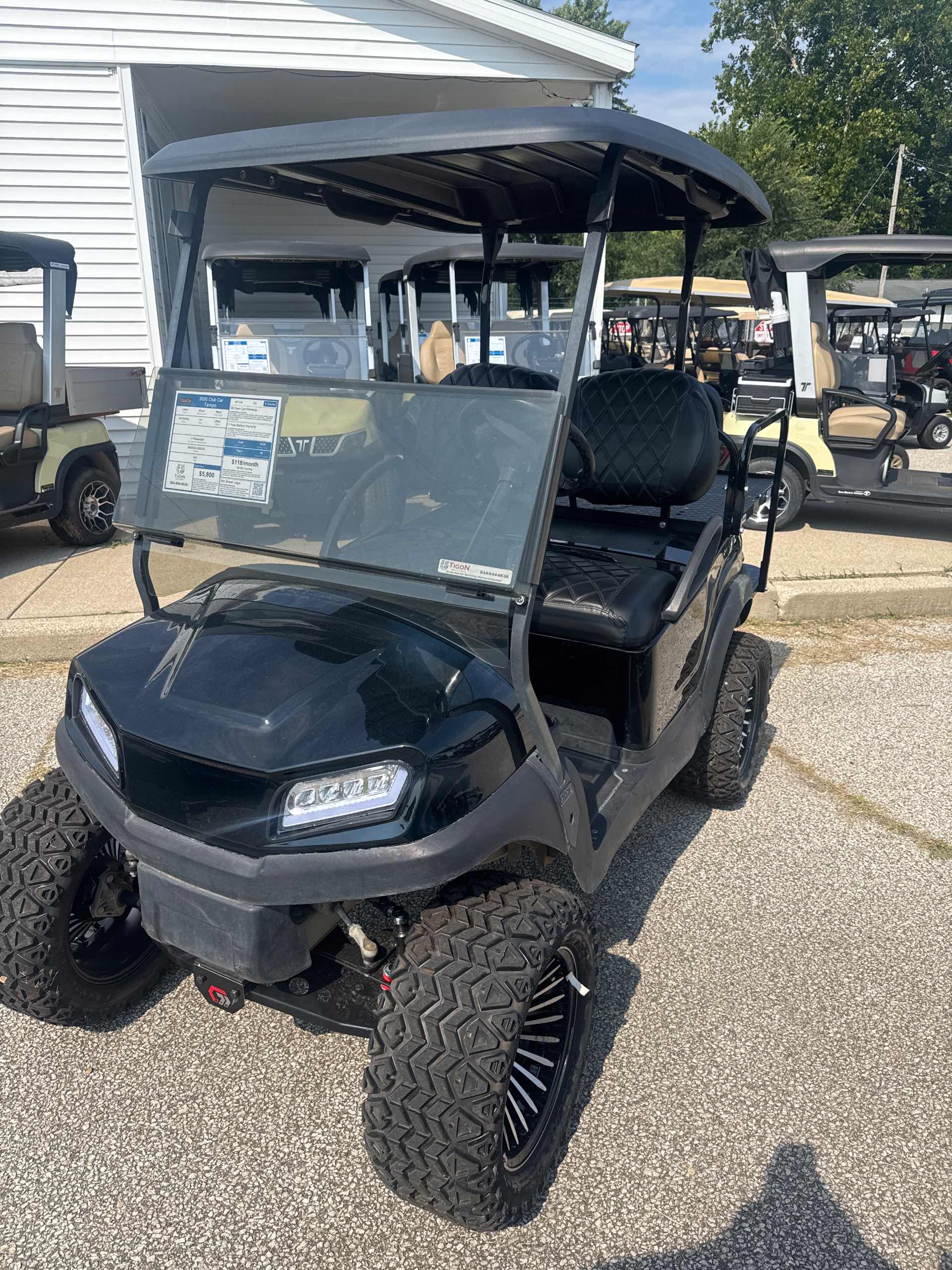 2020 Club Car Tempo Black