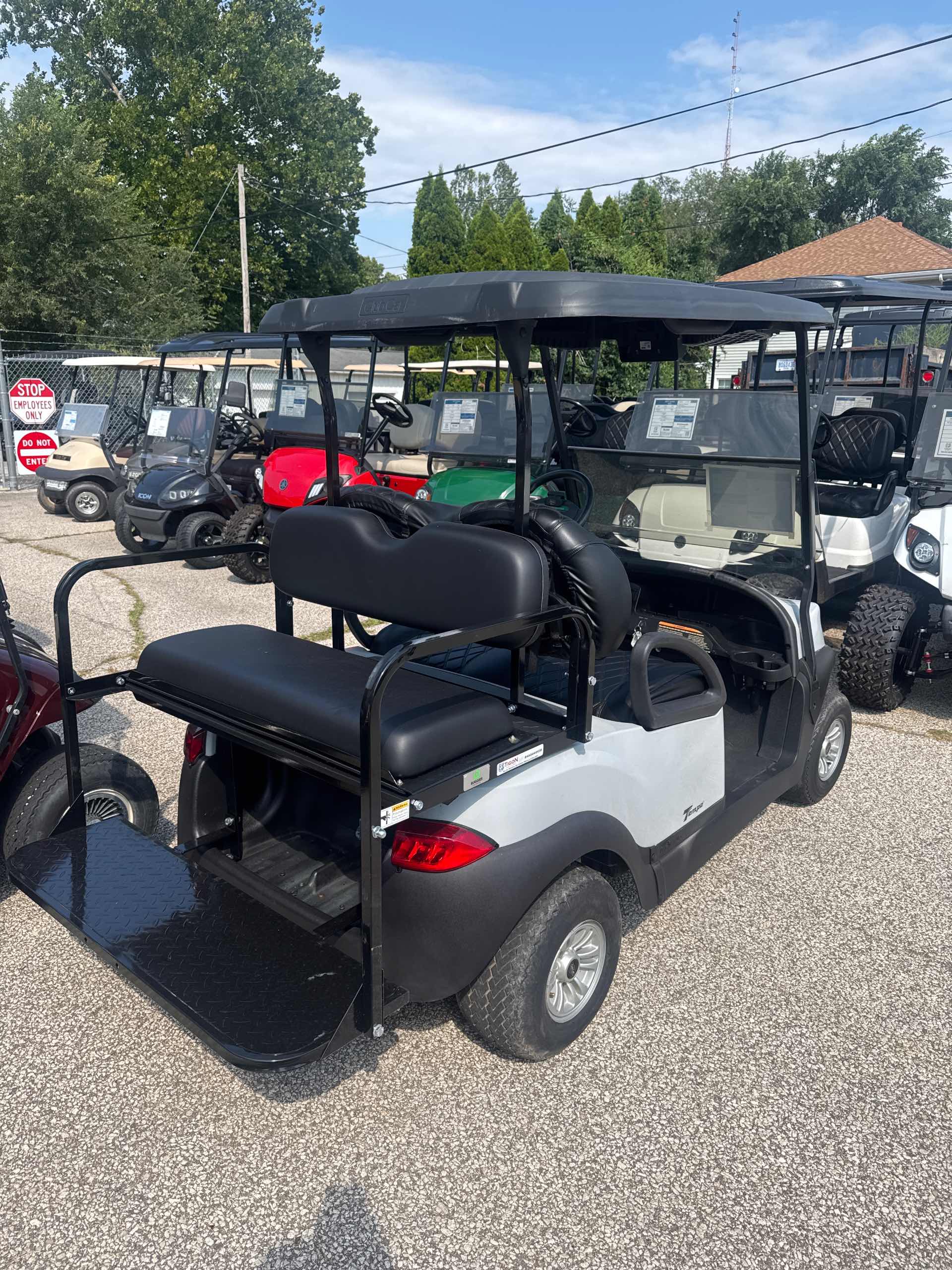 2020 Club Car Tempo Gray golf cart in Gray — photo 2 of 4, South Bend, IN