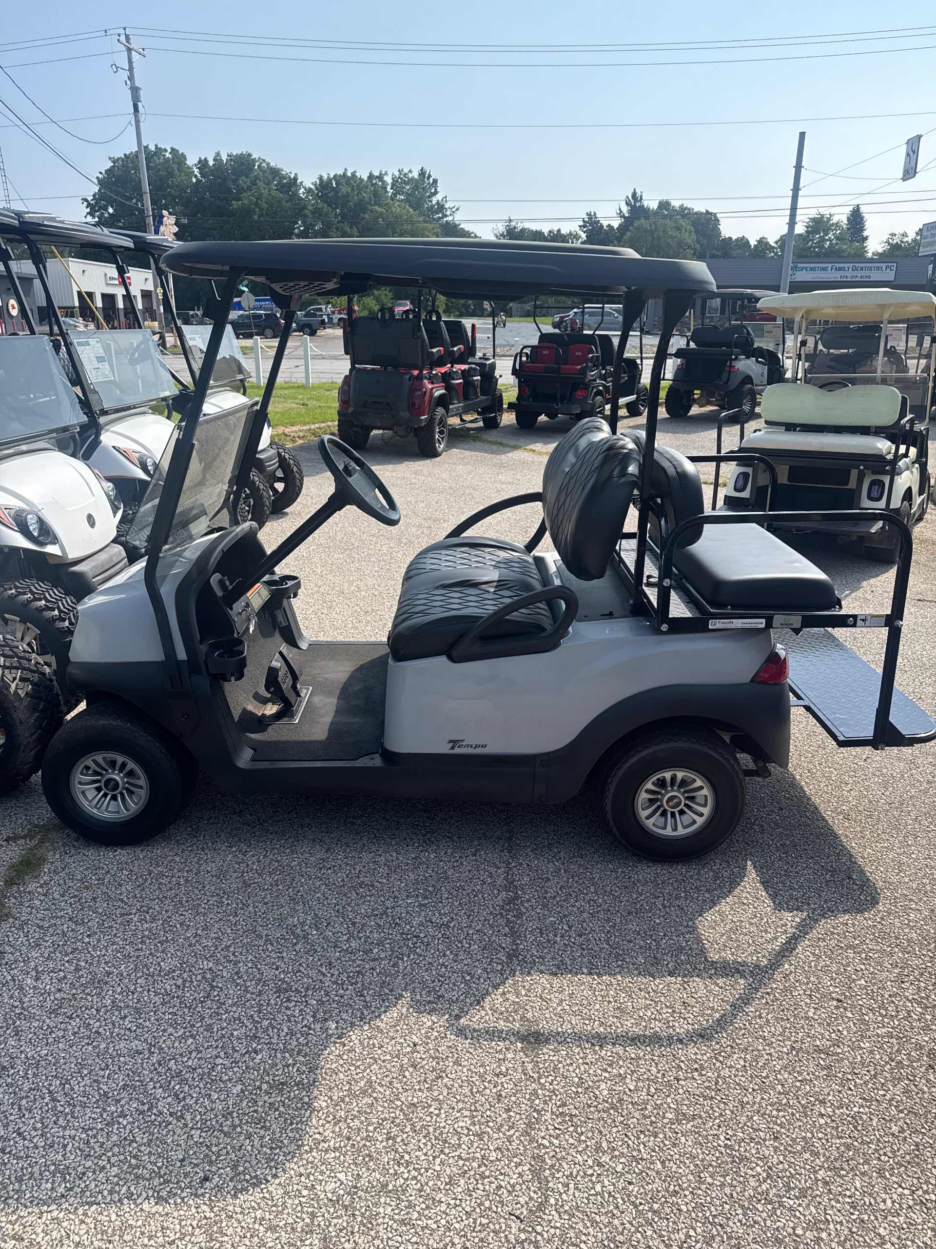 2020 Club Car Tempo Gray golf cart in Gray — photo 4 of 4, South Bend, IN