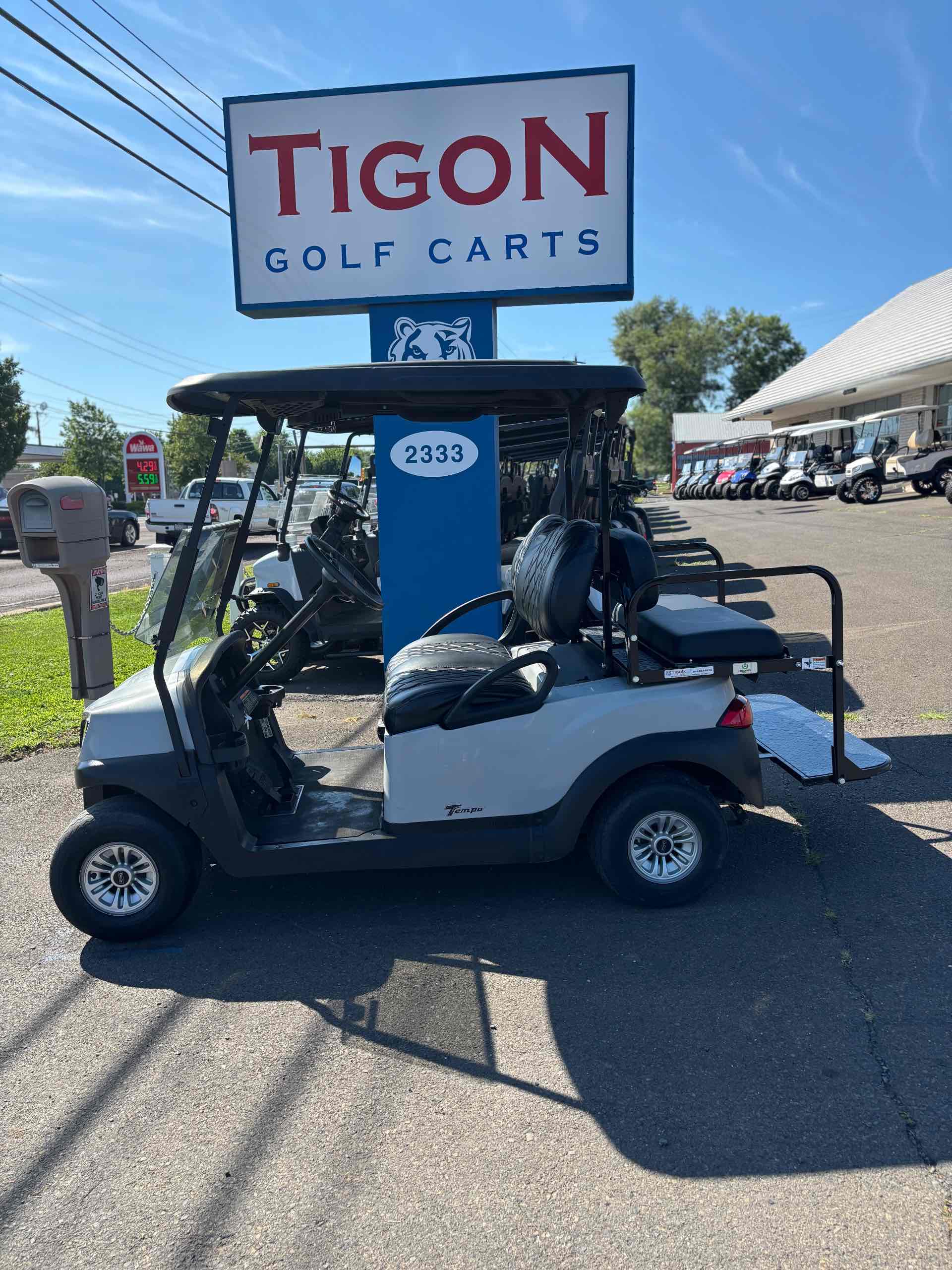 2020 Club Car Tempo Gray golf cart in Gray — photo 2 of 4, Wichita Falls, TX