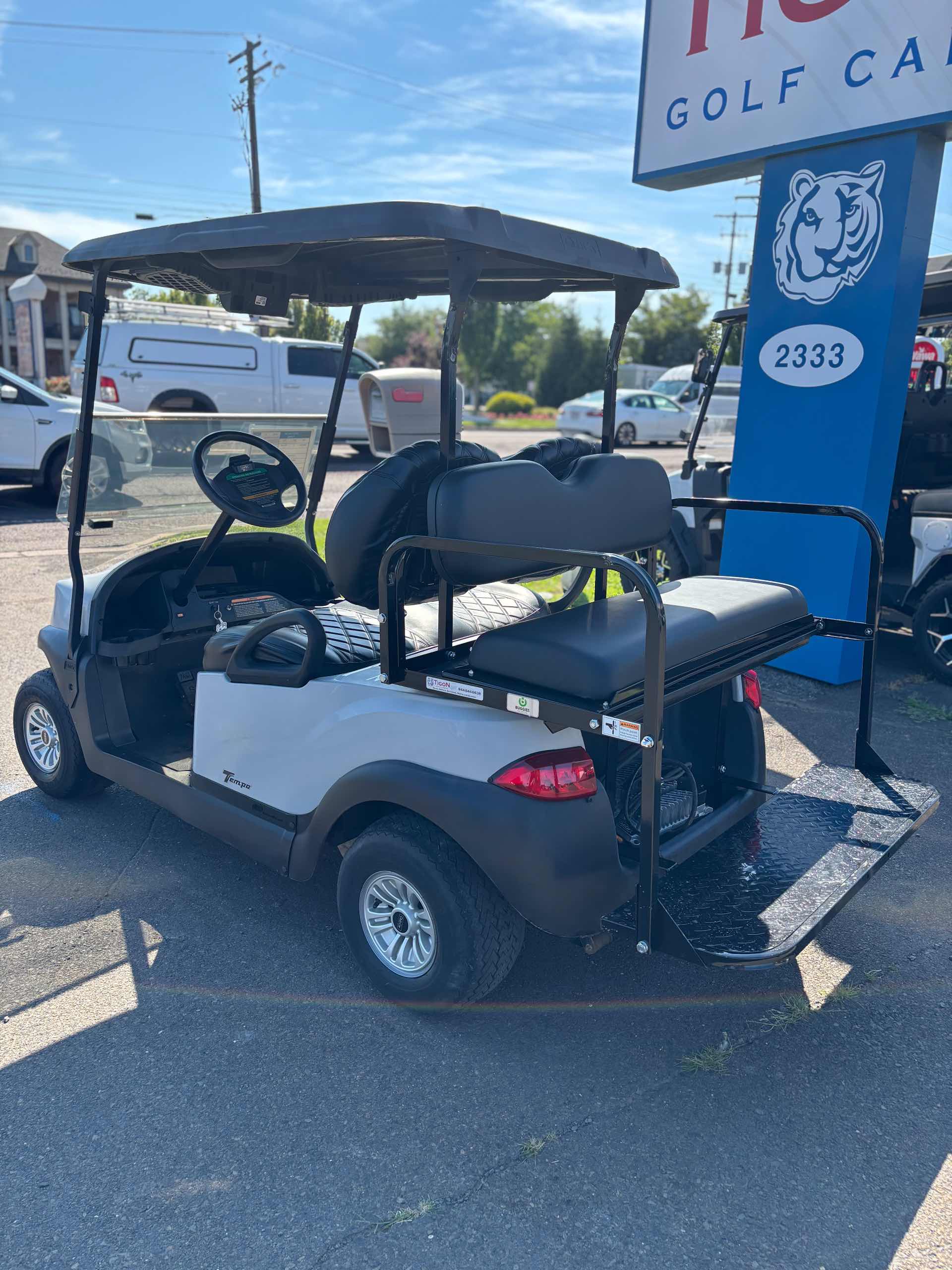 2020 Club Car Tempo Gray golf cart in Gray — photo 3 of 4, Wichita Falls, TX