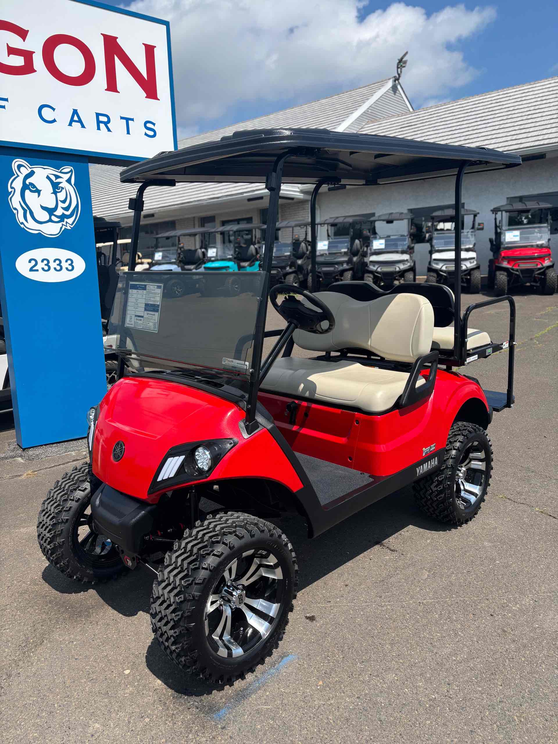 2027 Yamaha Drive 2 Golf Cart in Red