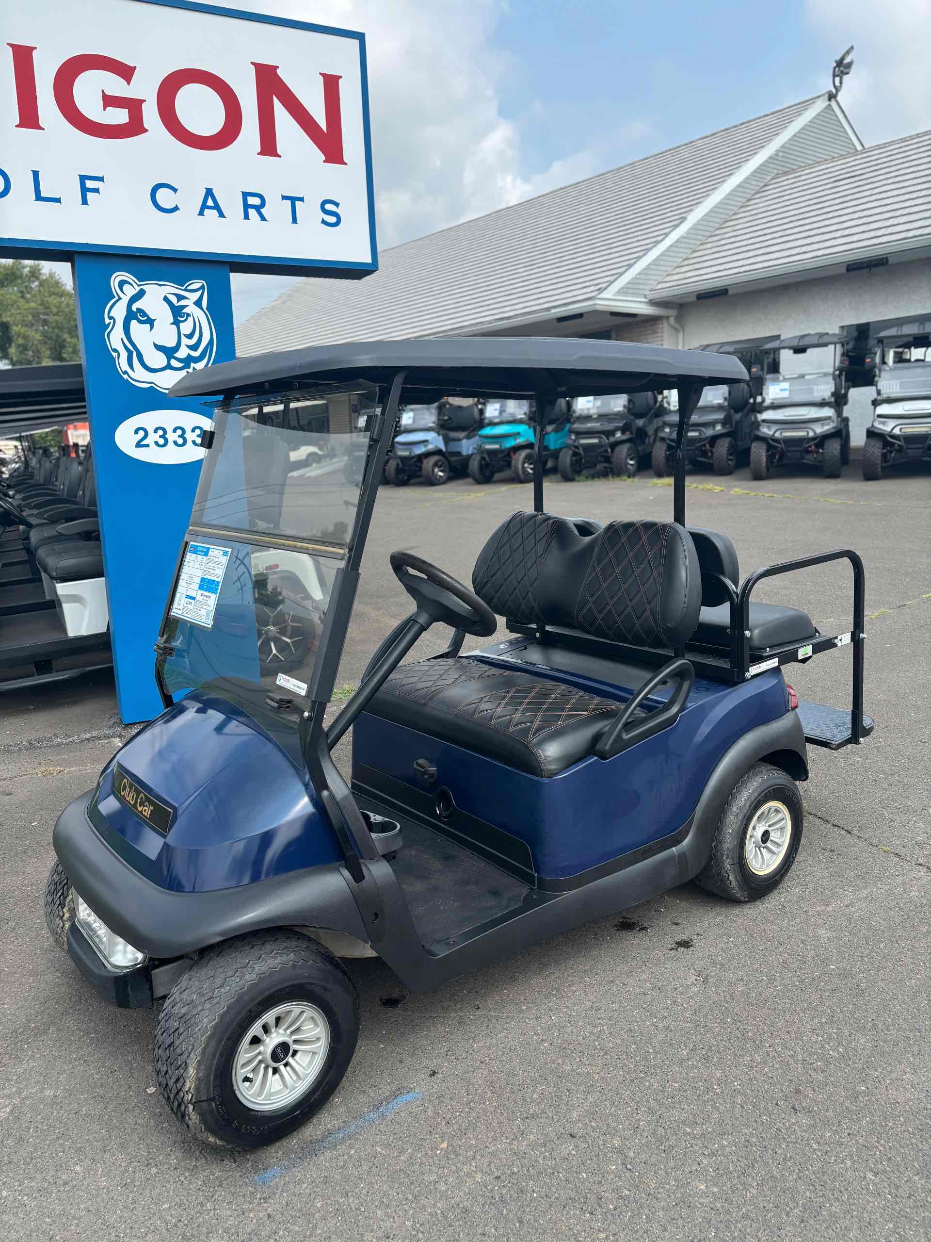Used 2019 Club Car Precedent Golf Cart in Blue for sale at TIGON Hatfield, PA