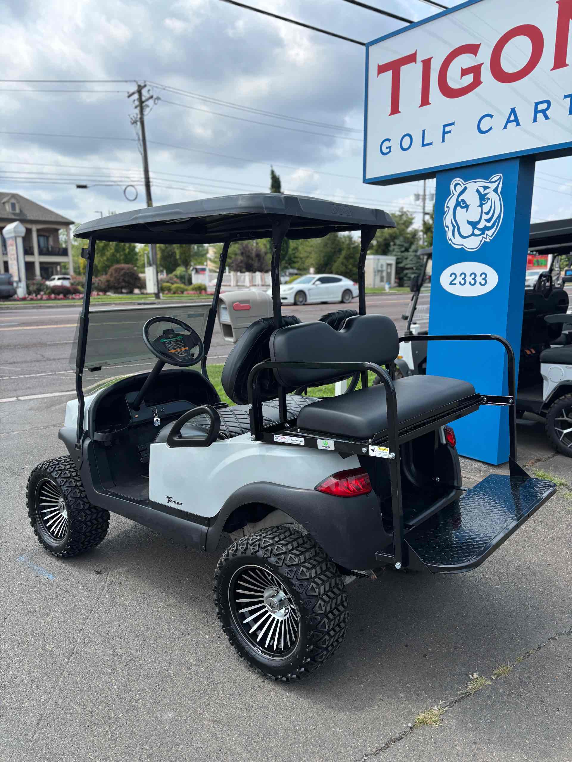 2020 Club Car Tempo Gray golf cart in Gray — photo 3 of 4, Ocean View, NJ
