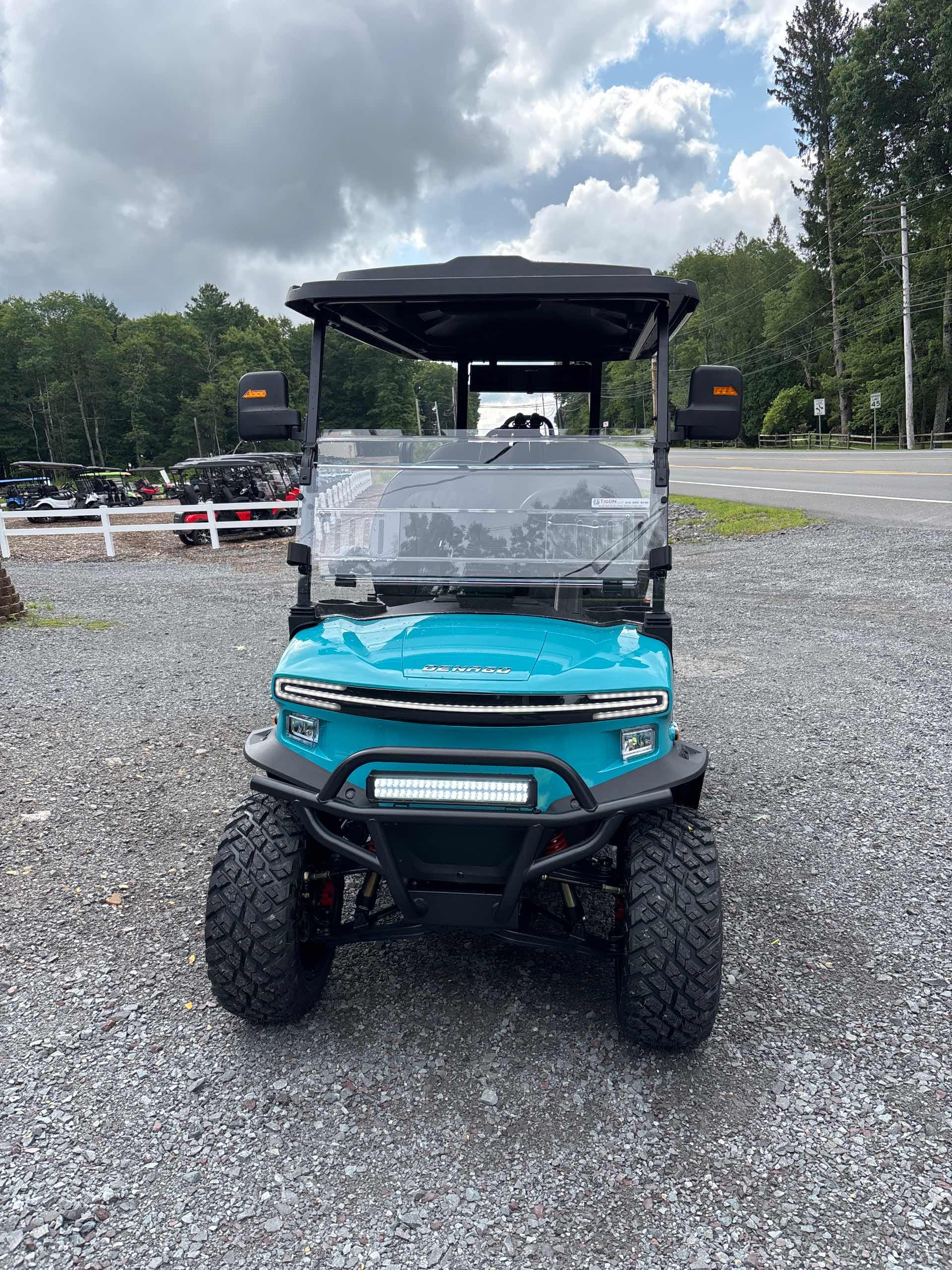 2026 Denago Rover XL Golf Cart in Aqua