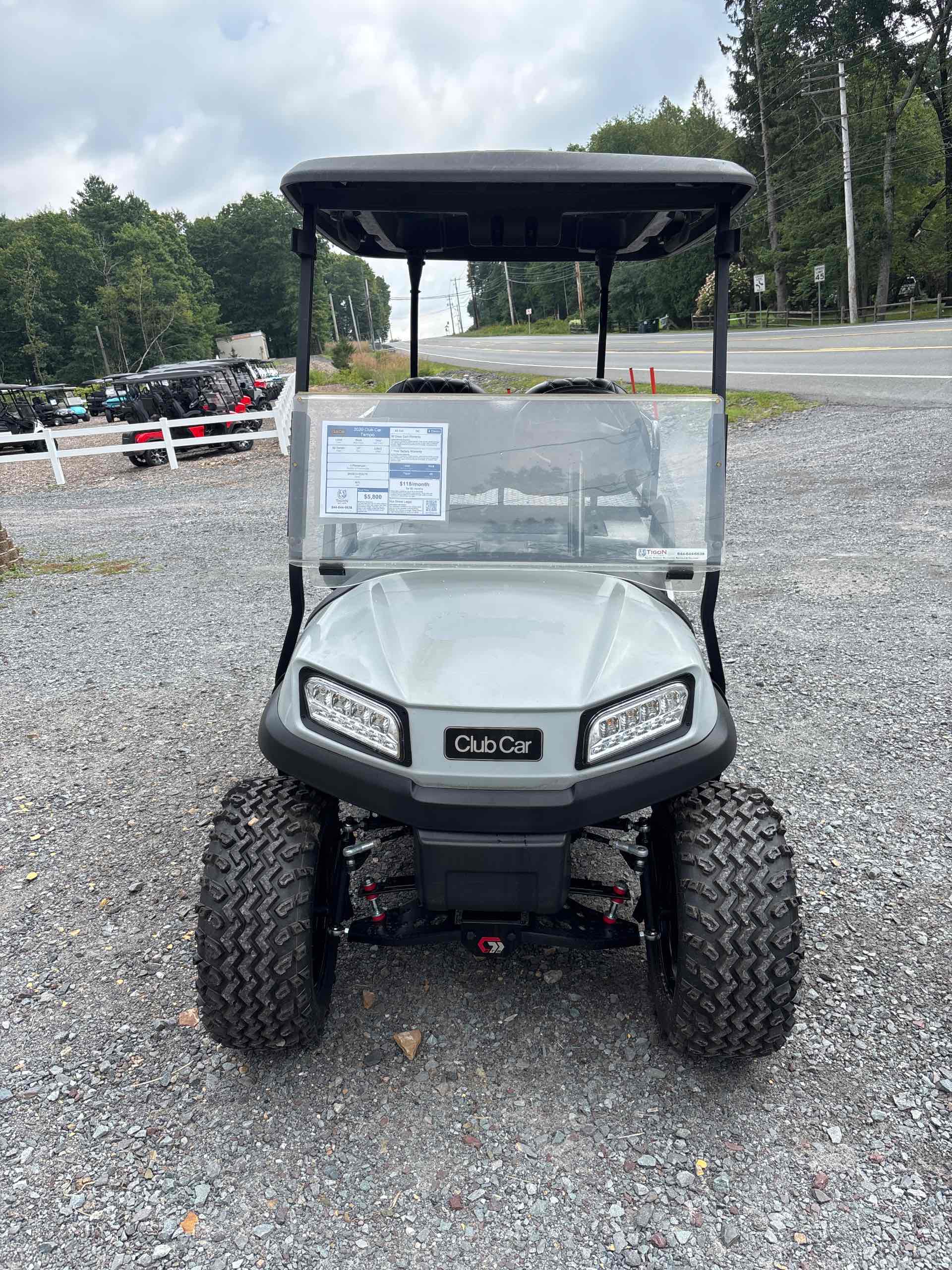 2020 Club Car Tempo Gray image 3