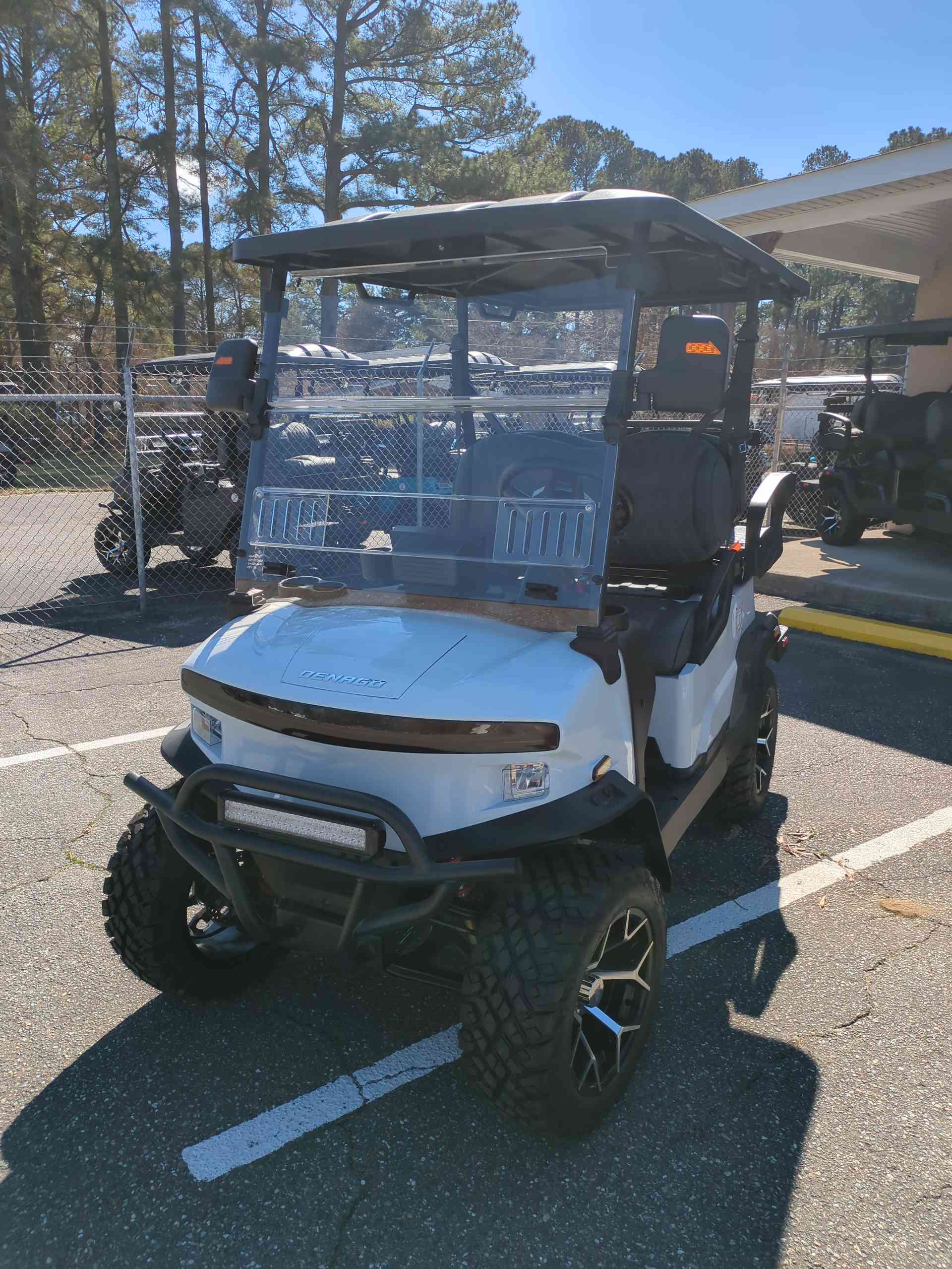 2026 Denago Nomad XL Golf Cart in White