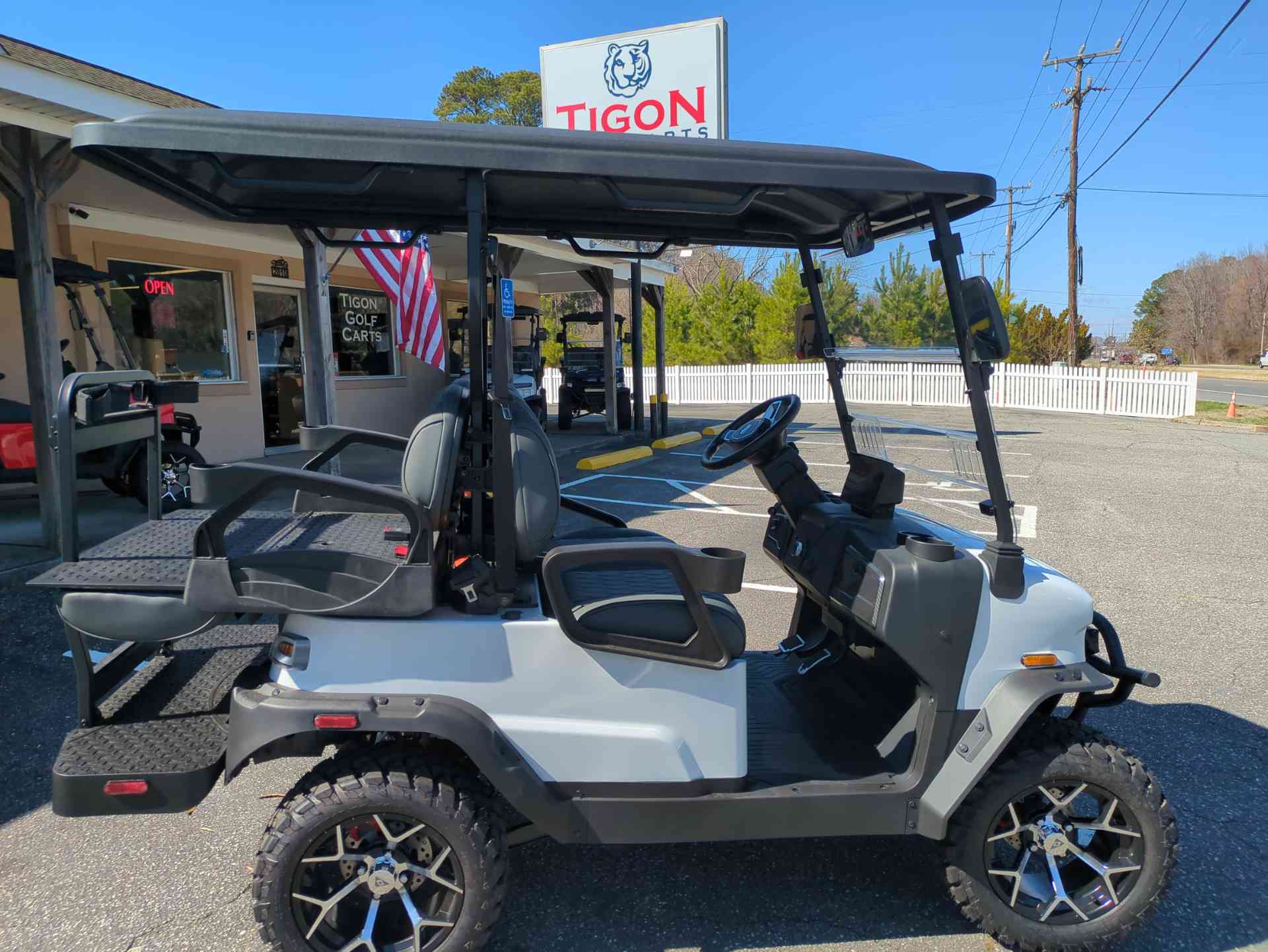 2026 Denago Nomad XL White golf cart in White — photo 6 of 6, Gloucester Point, VA