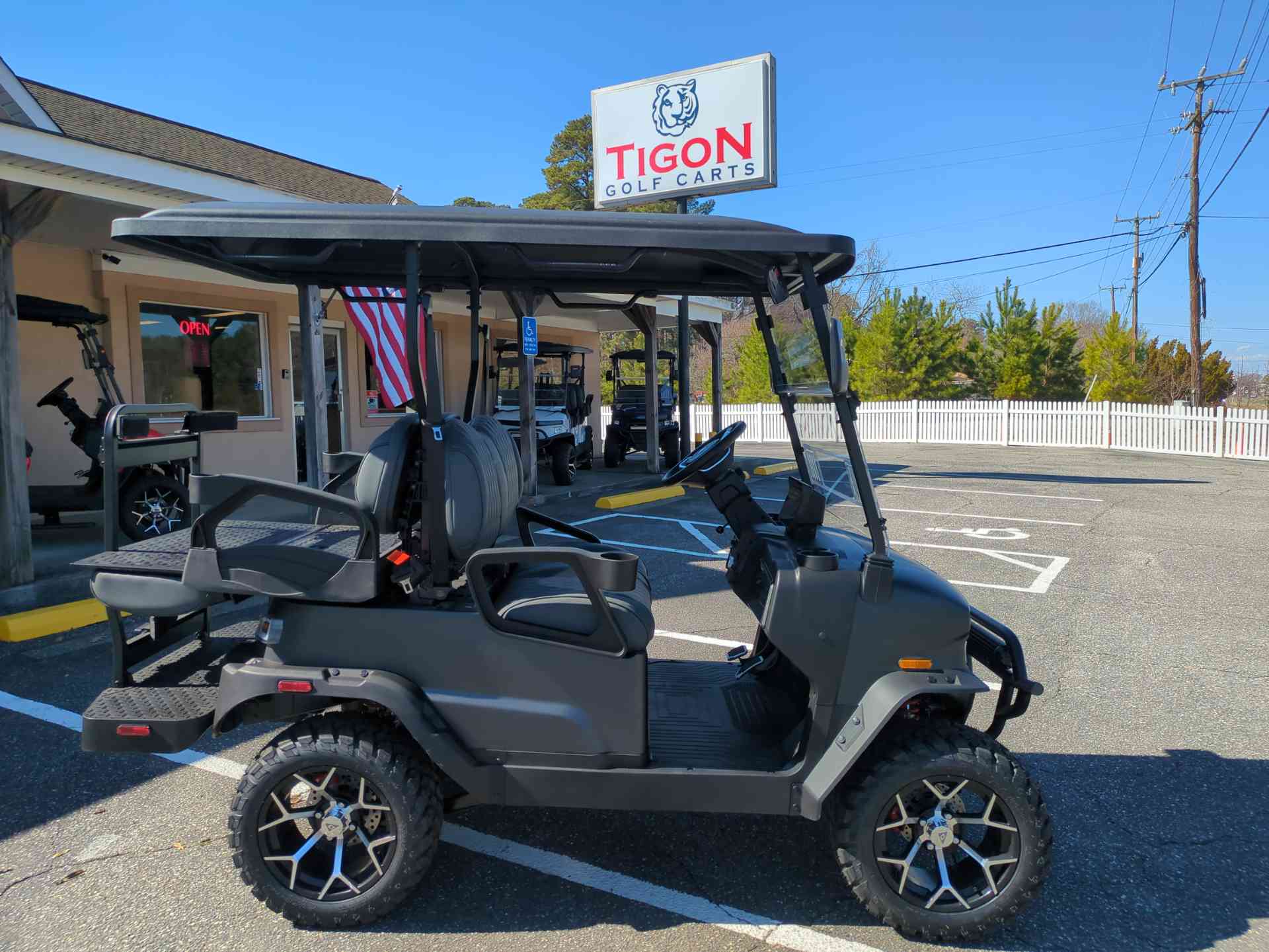 2026 Denago Nomad XL Matte Black golf cart in Matte Black — photo 6 of 6, Gloucester Point, VA