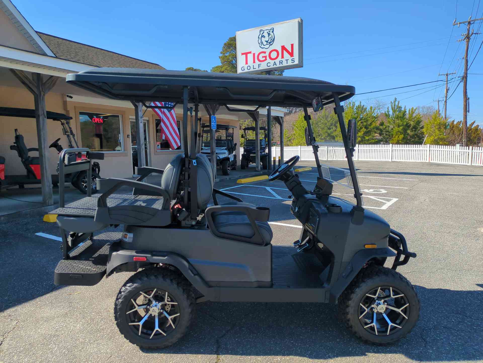 2026 Denago Nomad XL Matte Black golf cart in Matte Black — photo 6 of 6, Gloucester Point, VA