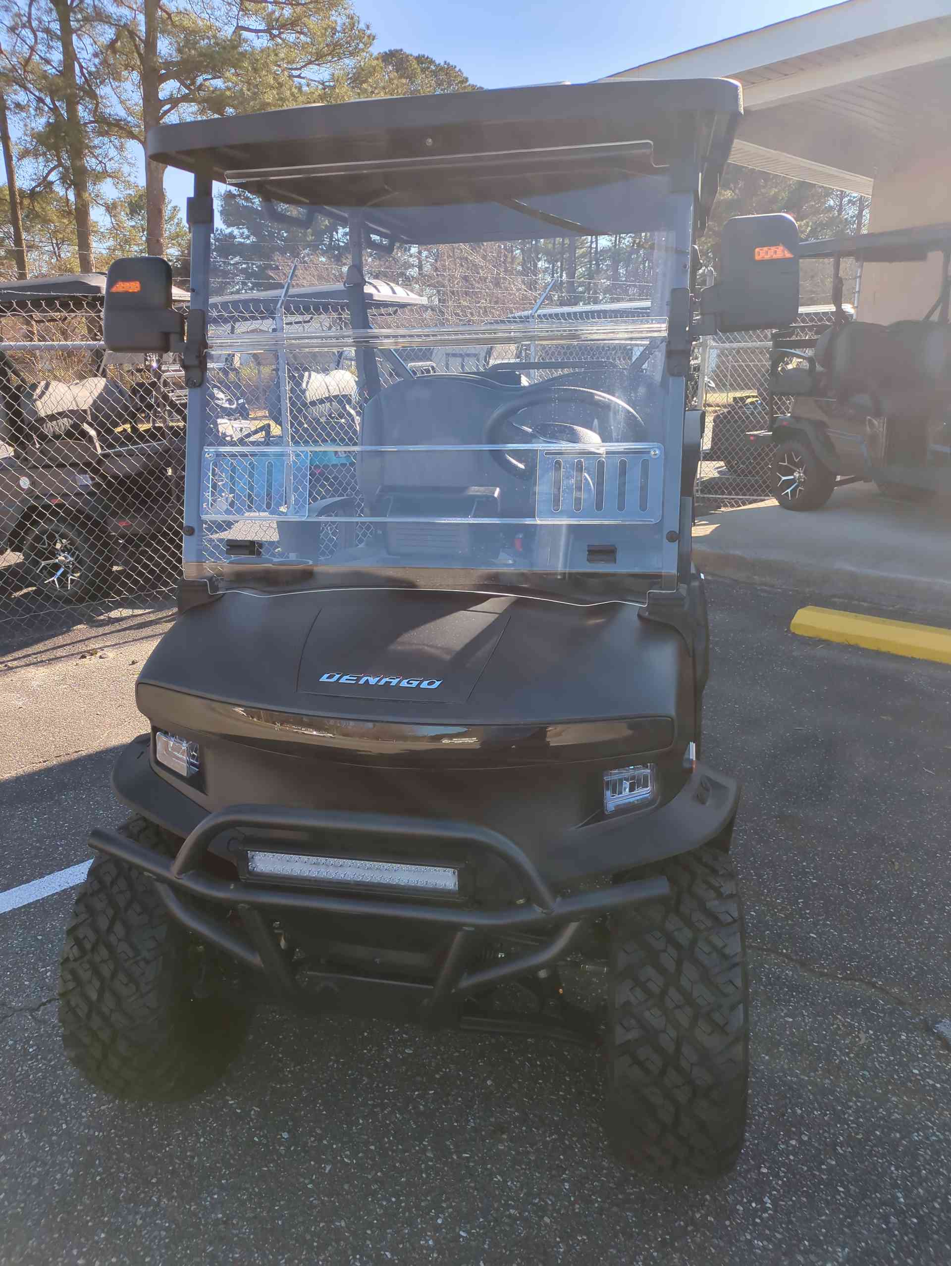 2026 Denago Nomad XL Golf Cart in Matte Black