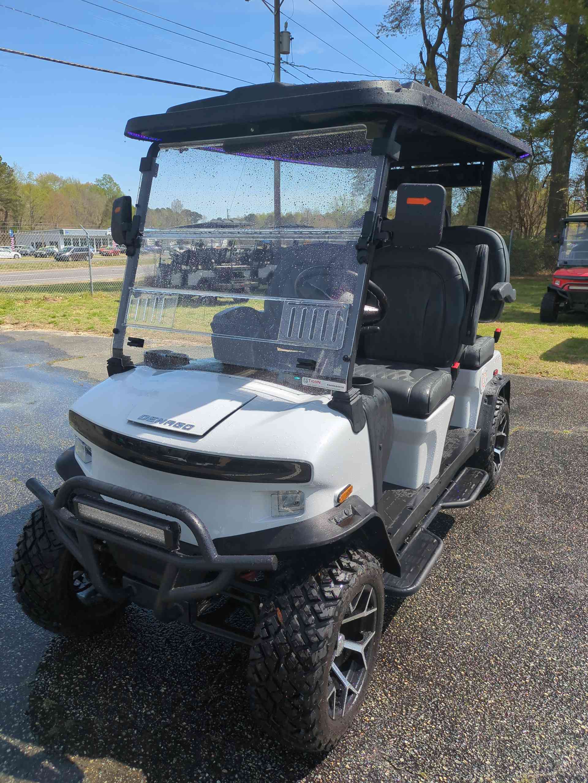 2026 Denago Rover XL Golf Cart in White