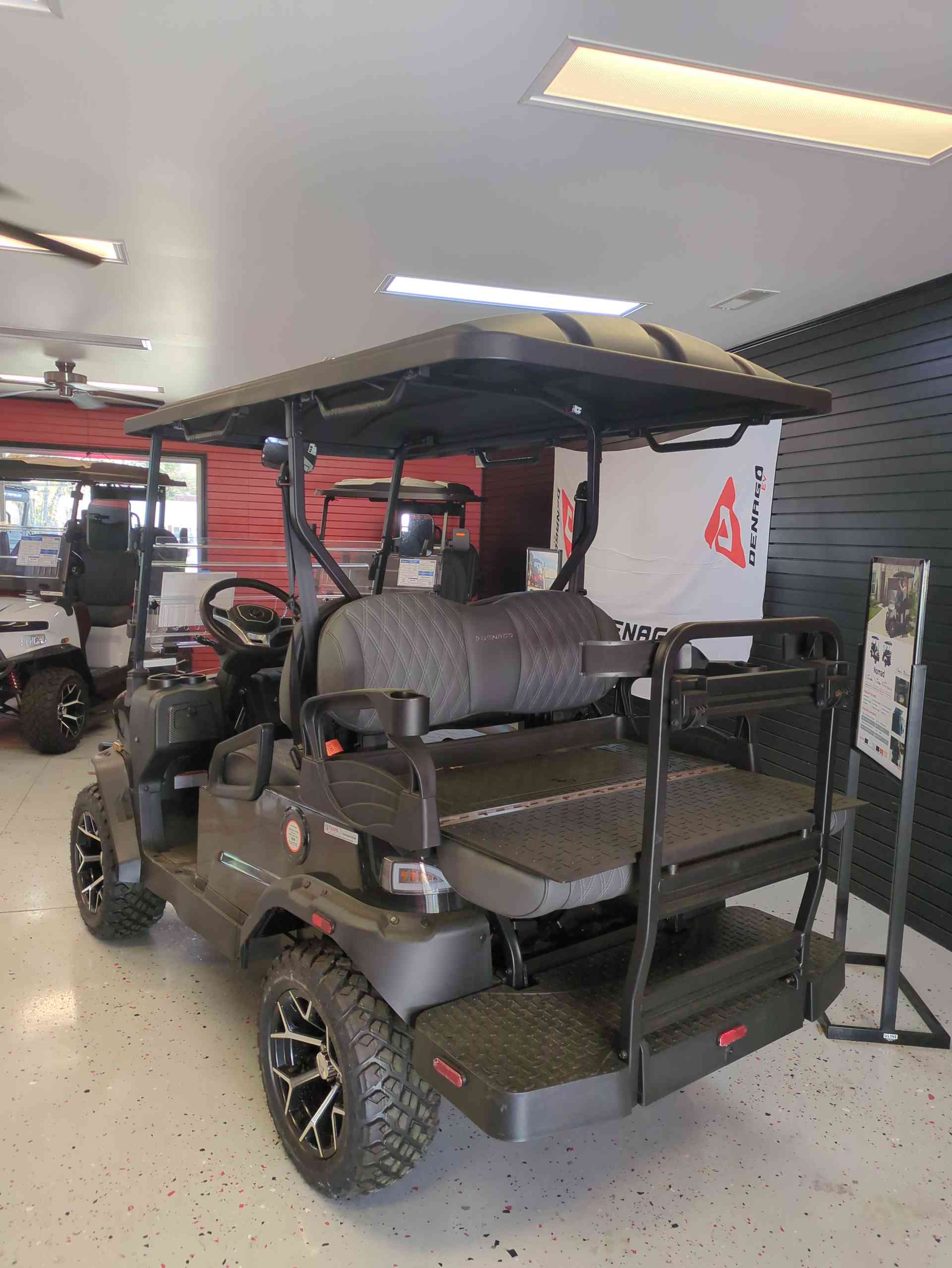2026 Denago Nomad XL Black golf cart in Black — photo 3 of 4, Gloucester Point, VA