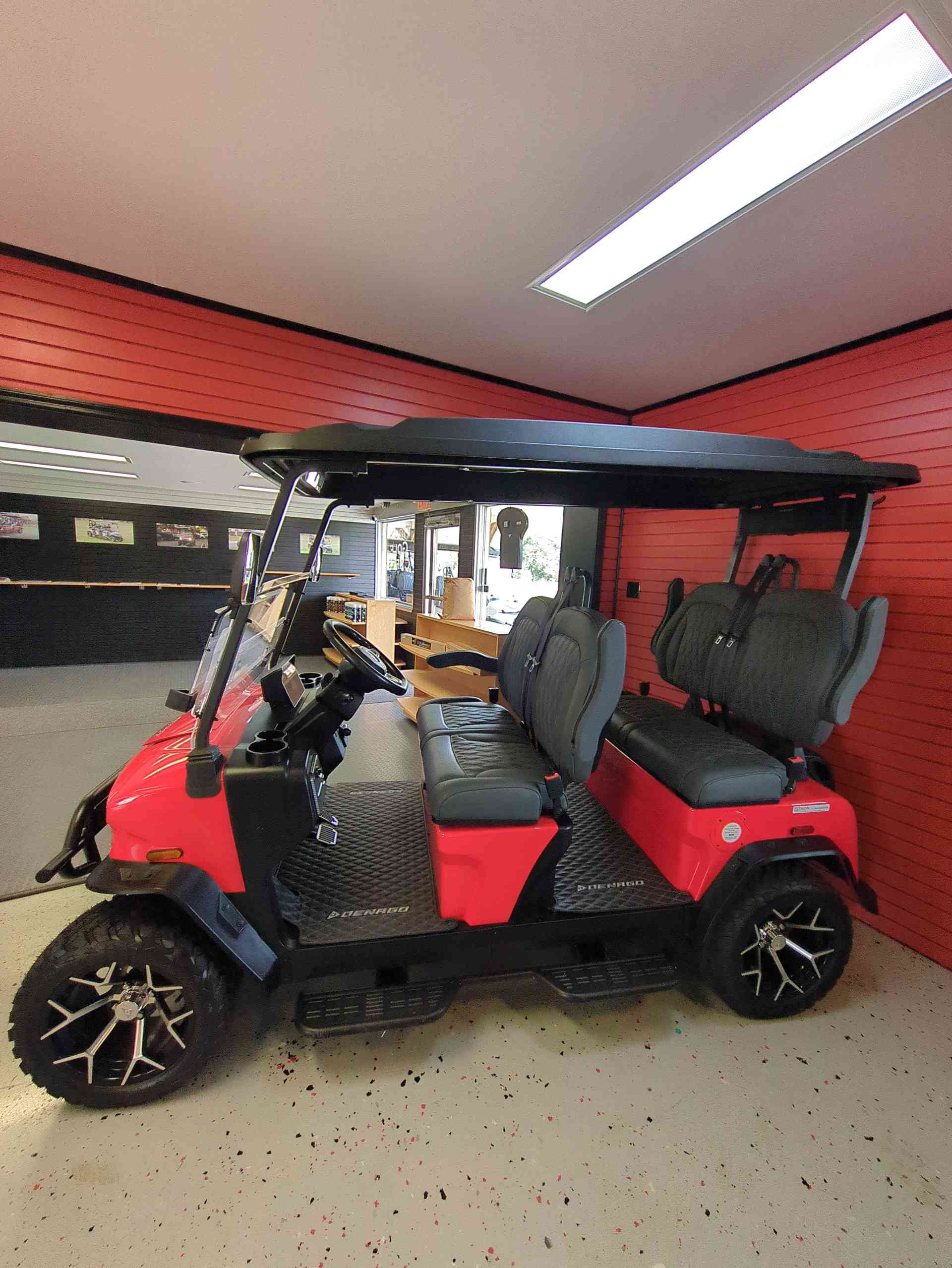 2026 Denago Rover XL Red golf cart in Red — photo 2 of 4, Gloucester Point, VA