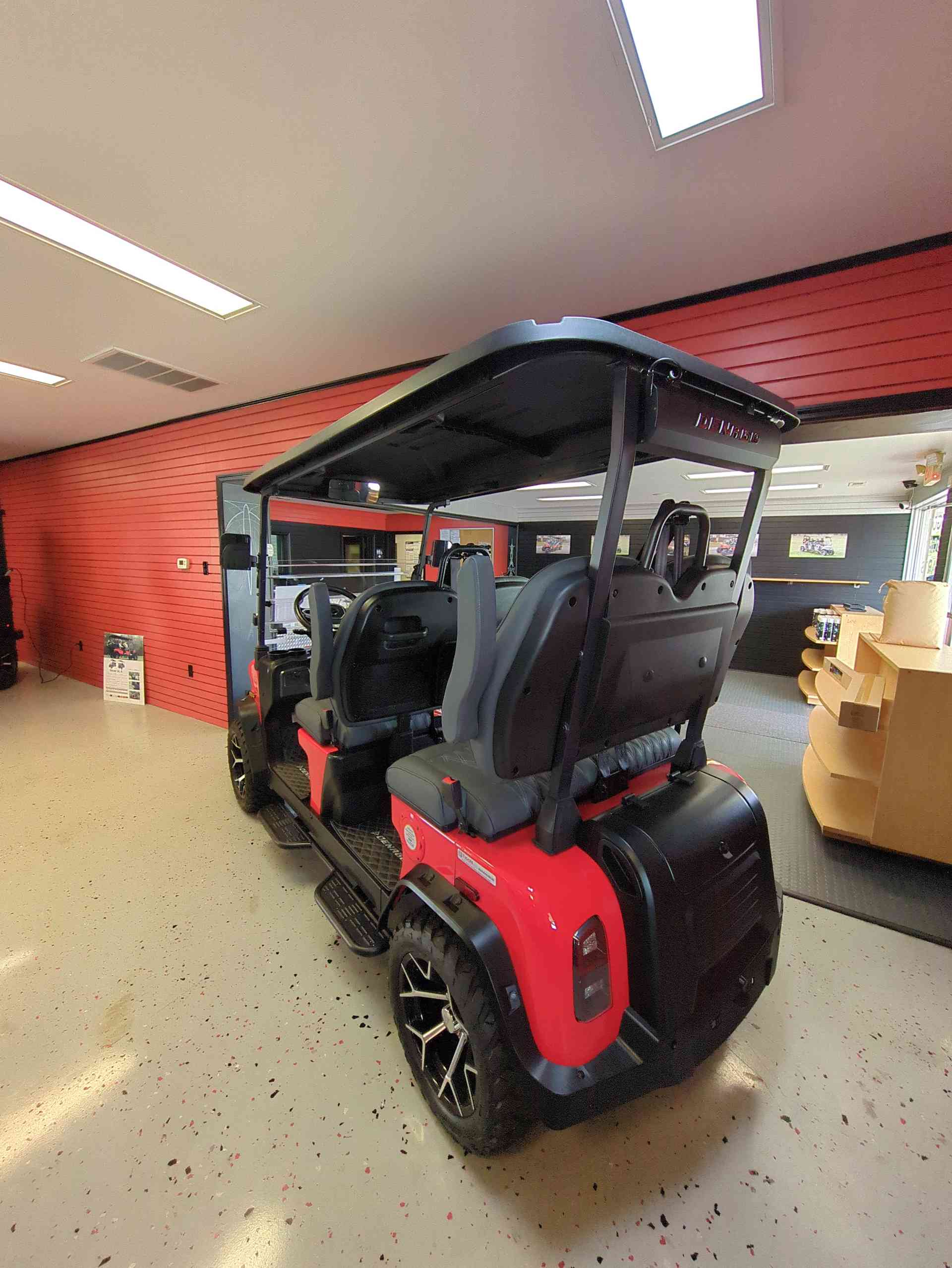 2026 Denago Rover XL Red golf cart in Red — photo 3 of 4, Gloucester Point, VA