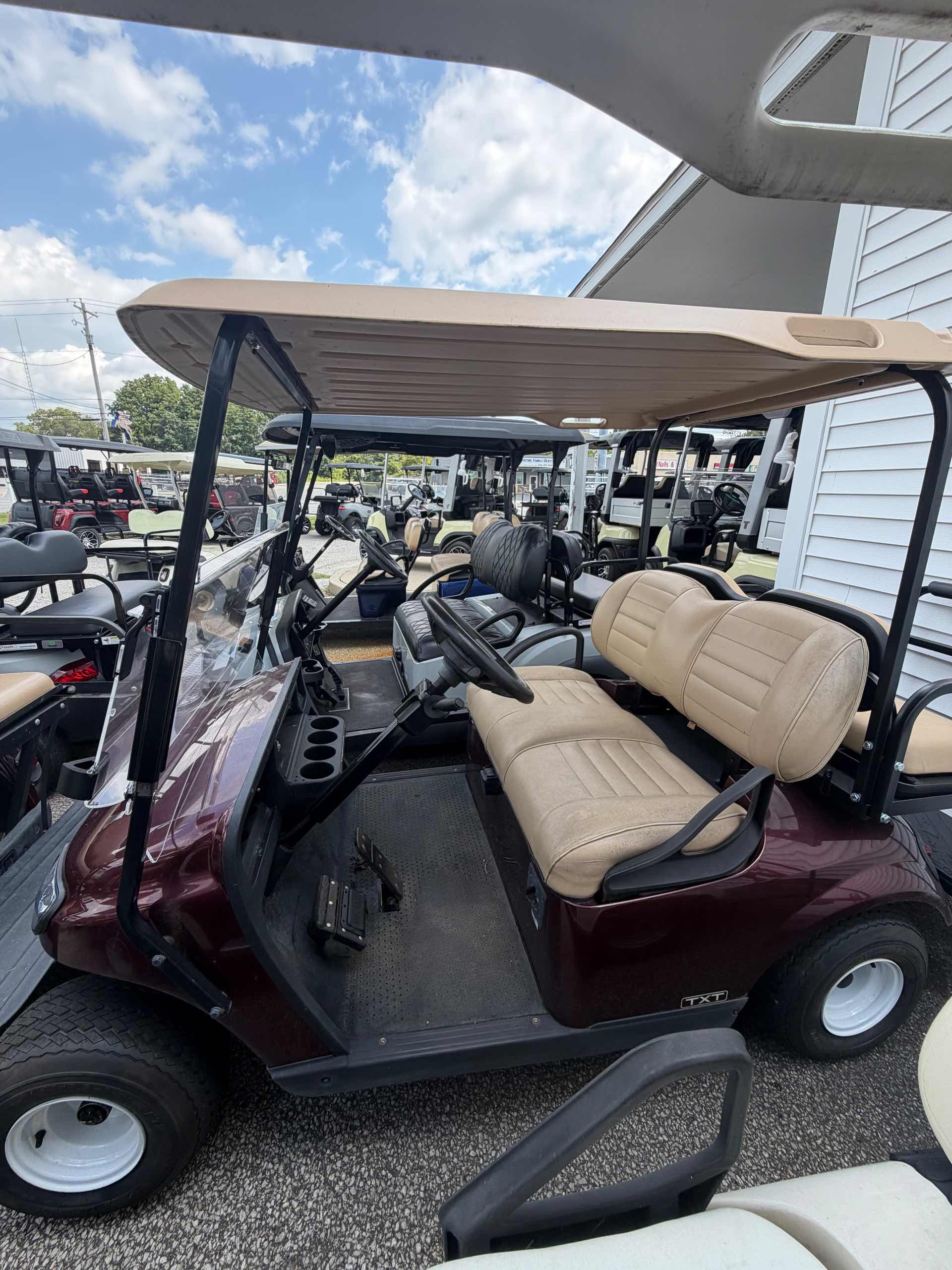 2019 EZGO TXT Red