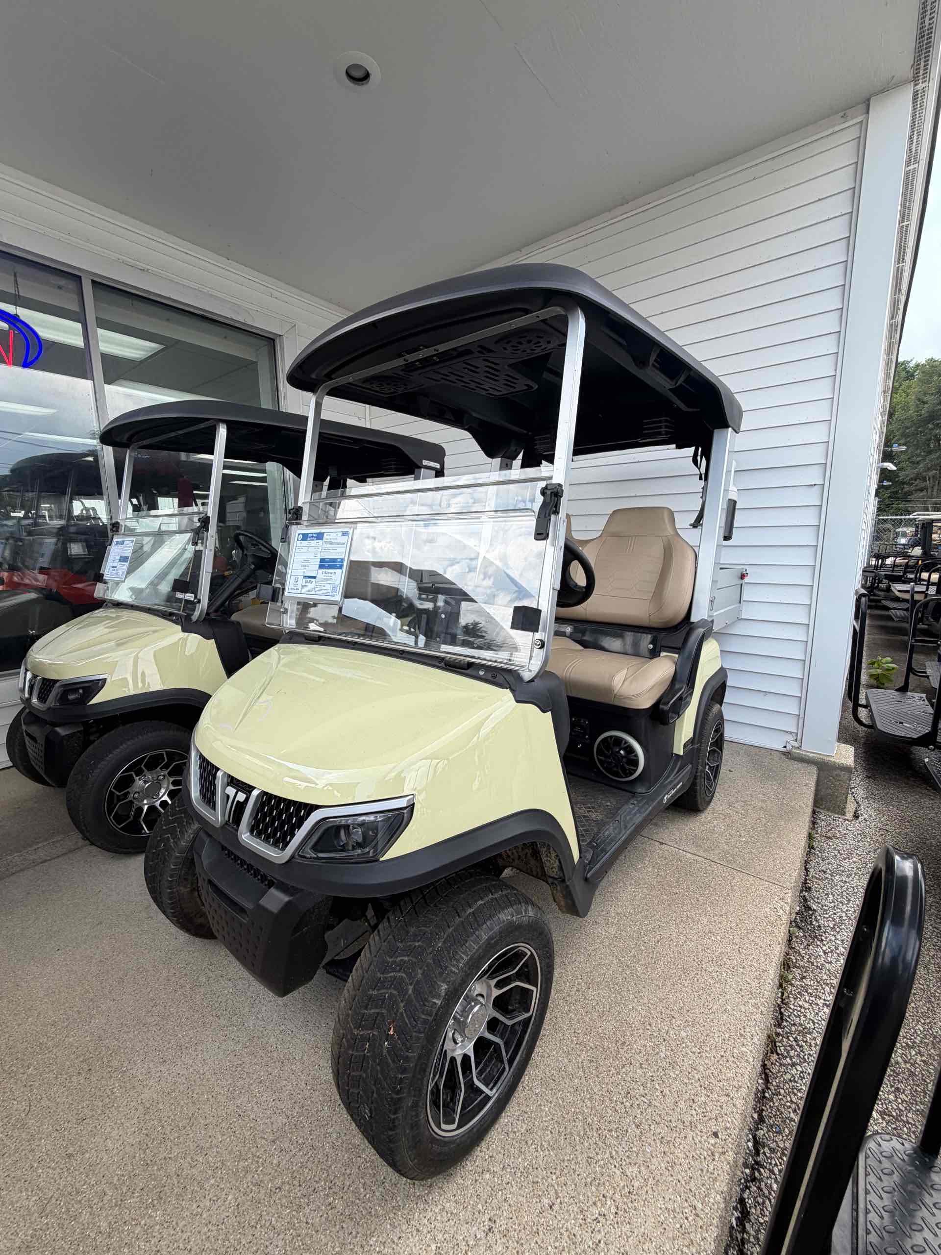 Used 2025 Tara Spirit Plus Golf Cart in Beige for sale at TIGON South Bend, IN