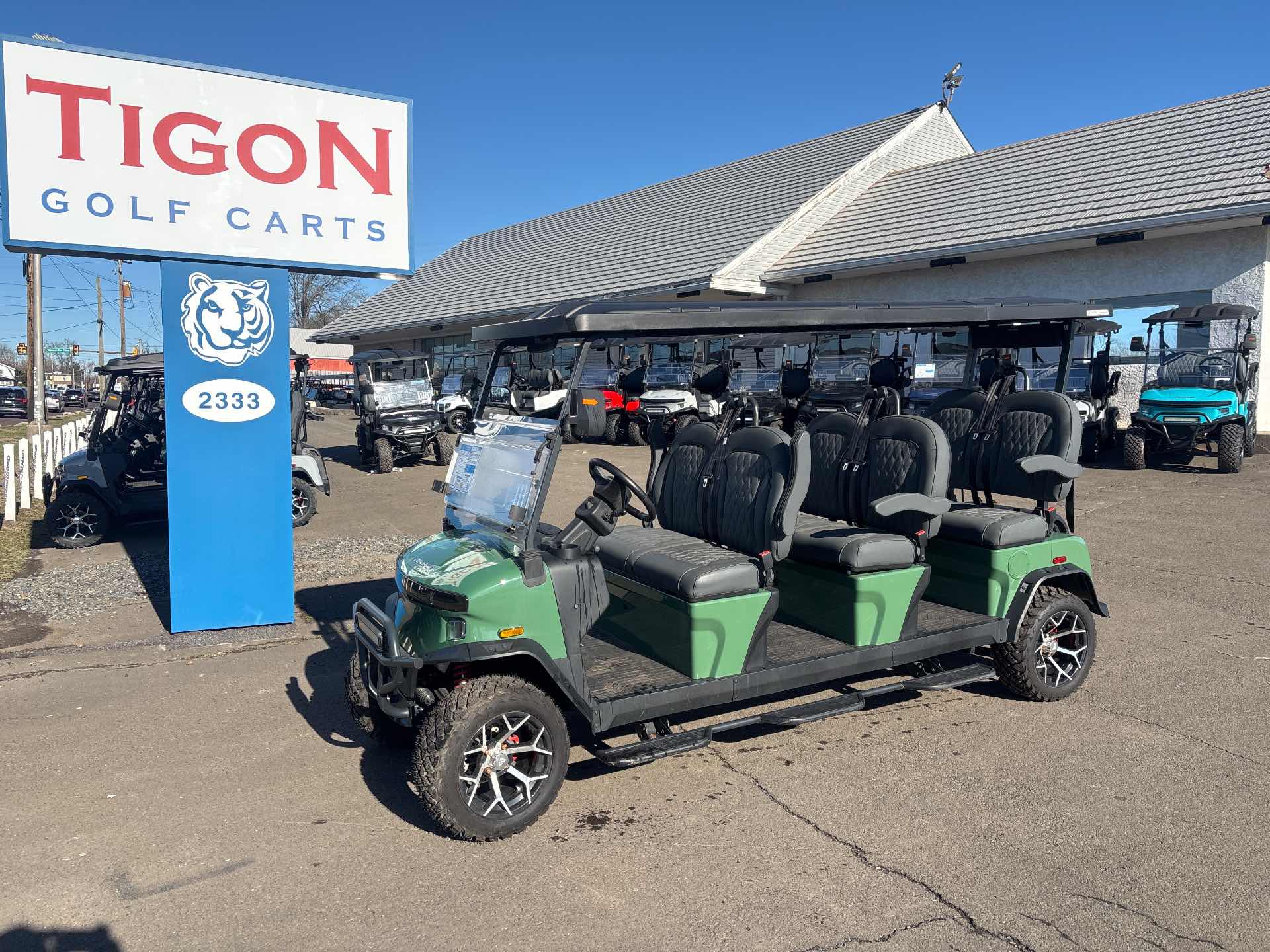2026 Denago Rover XXL Golf Cart in Verdant