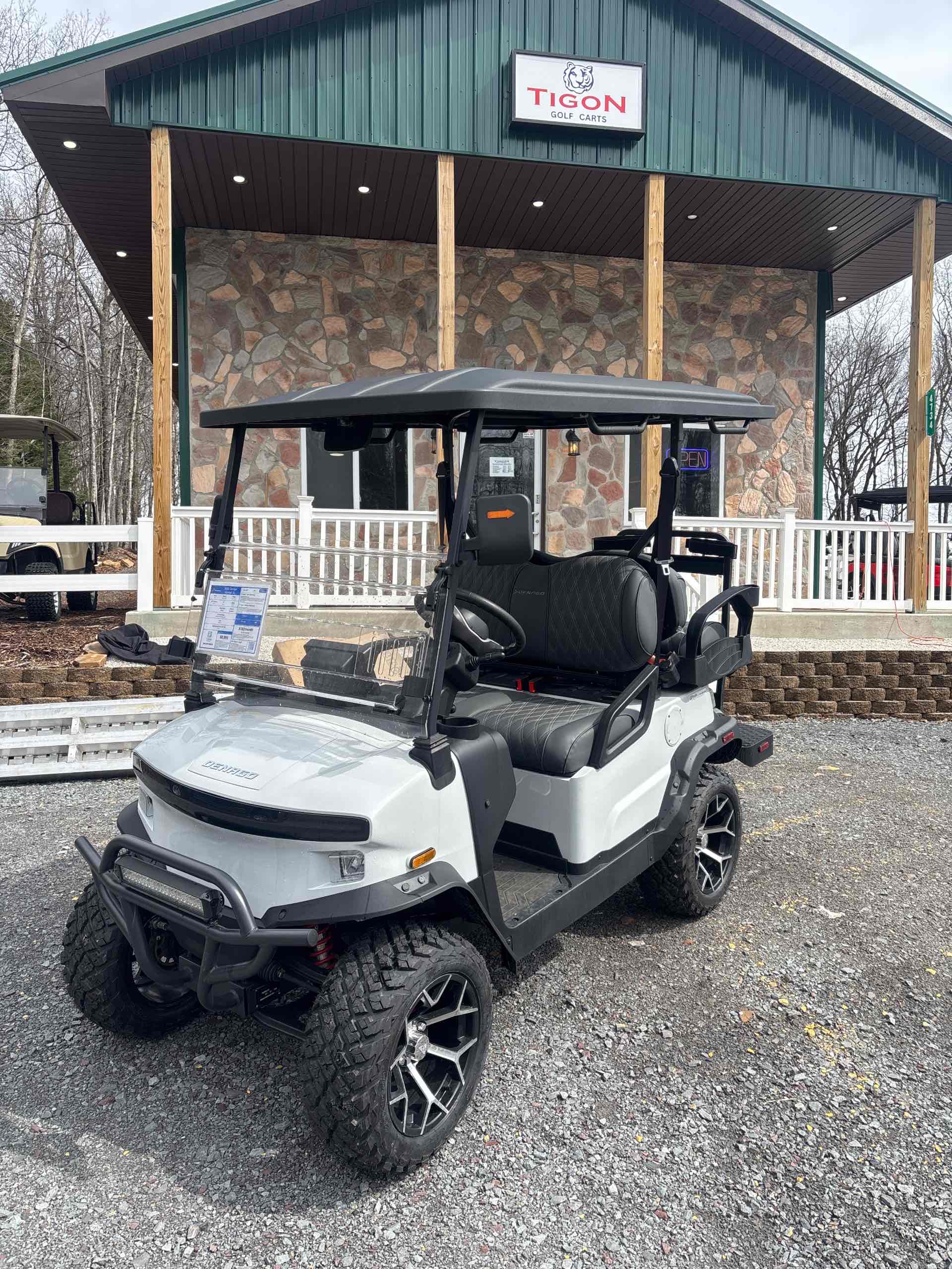 2026 Denago Nomad XL Golf Cart in White