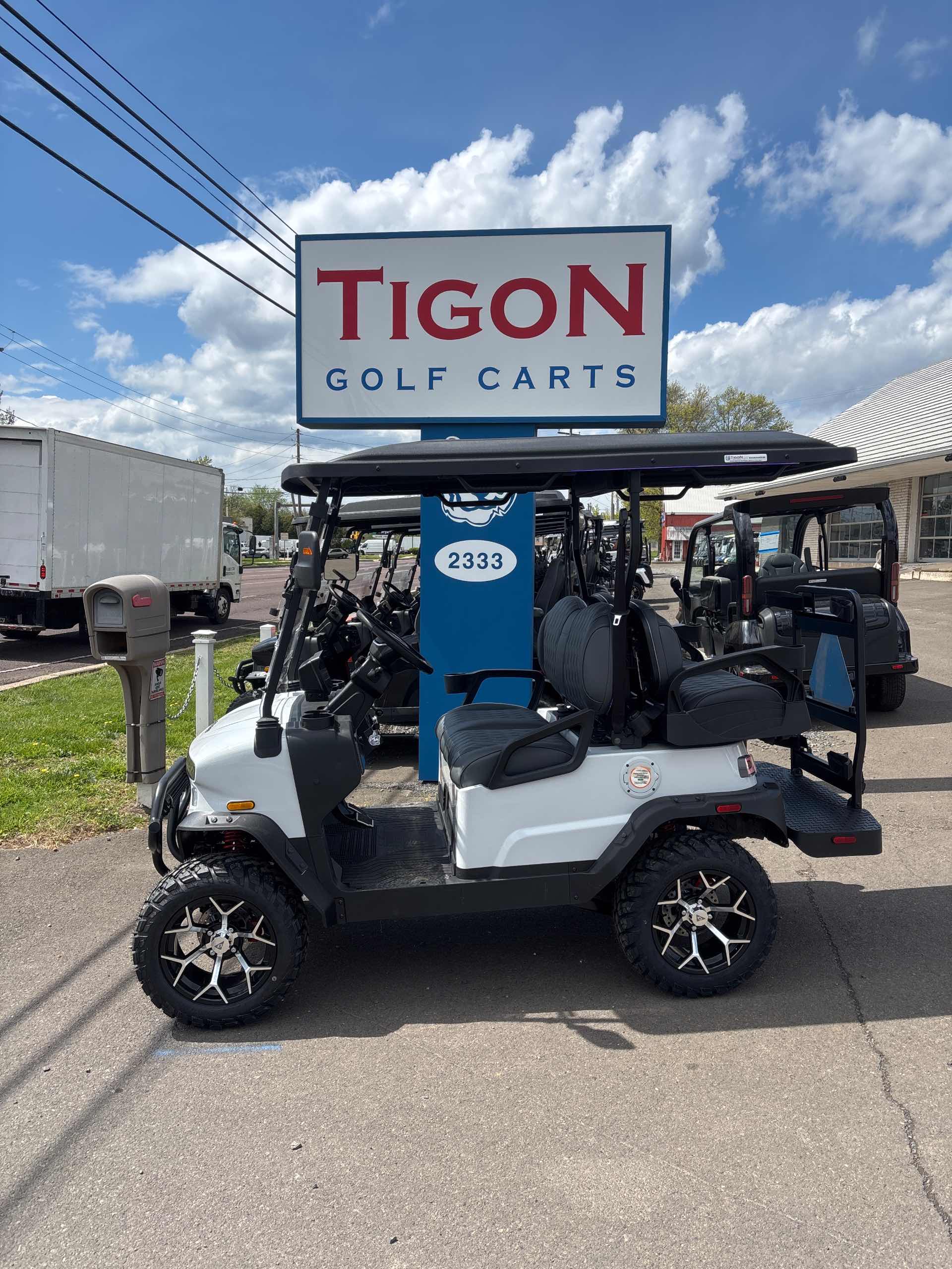 2026 Denago Nomad XL White golf cart in White — photo 2 of 4, Hatfield, PA