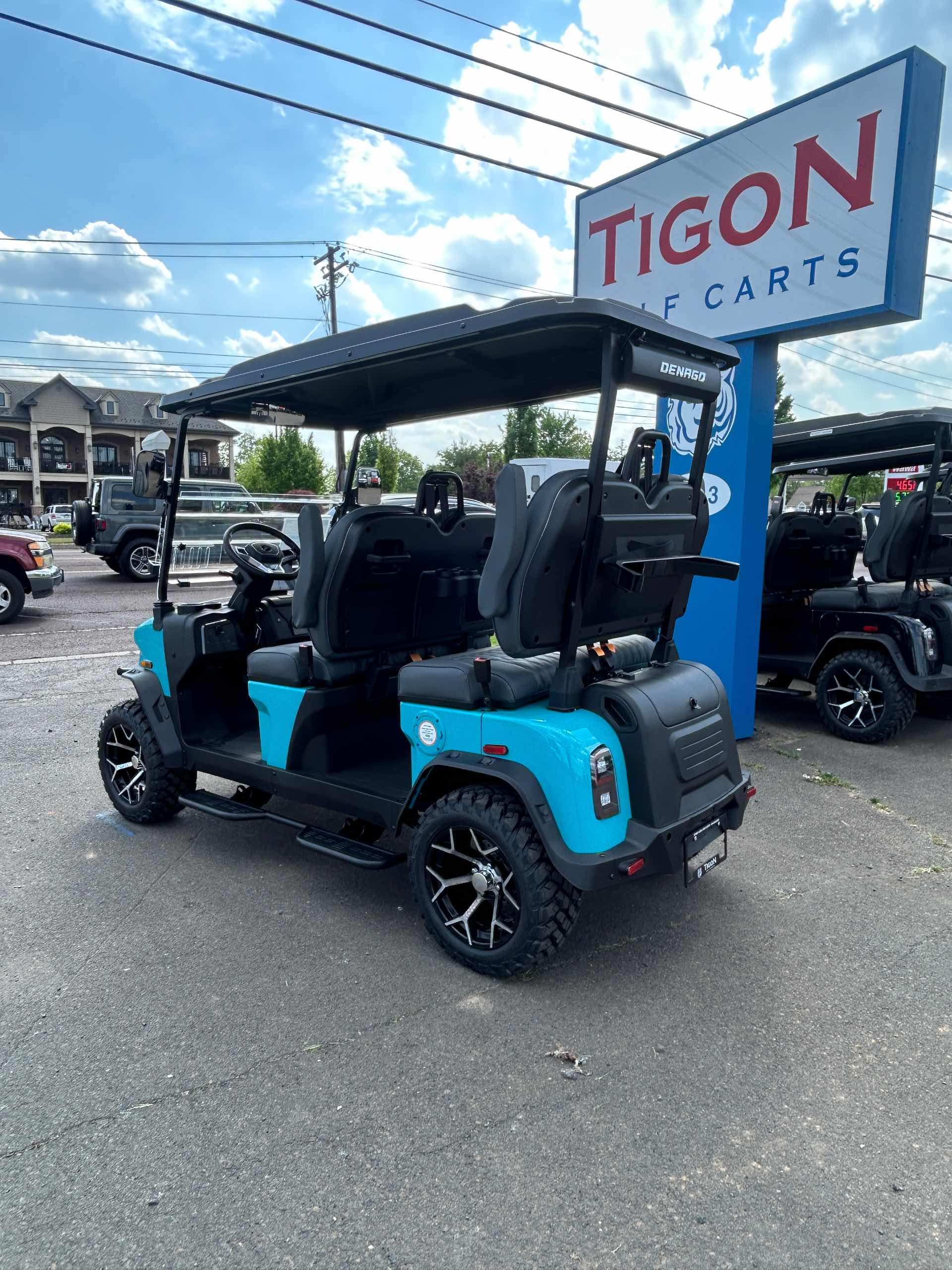 2026 Denago Rover XL Aqua golf cart in Aqua — photo 3 of 4, Hatfield, PA