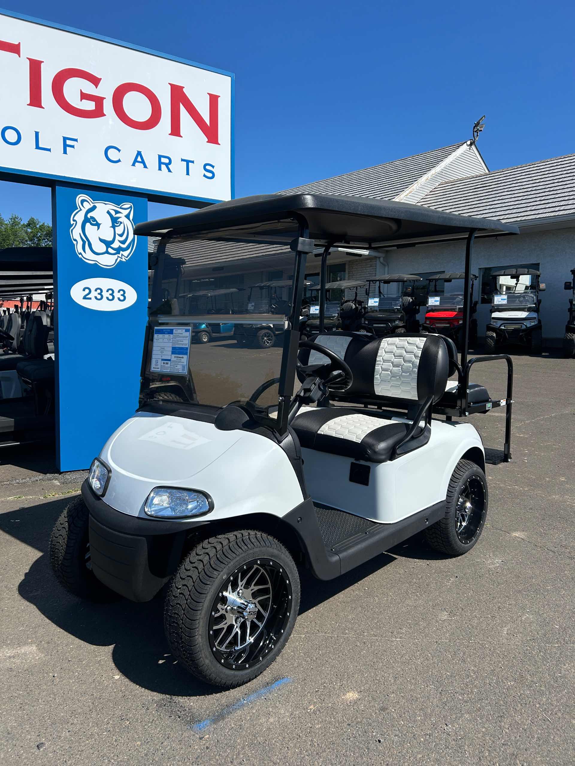 2020 EZGO RXV Golf Cart in White