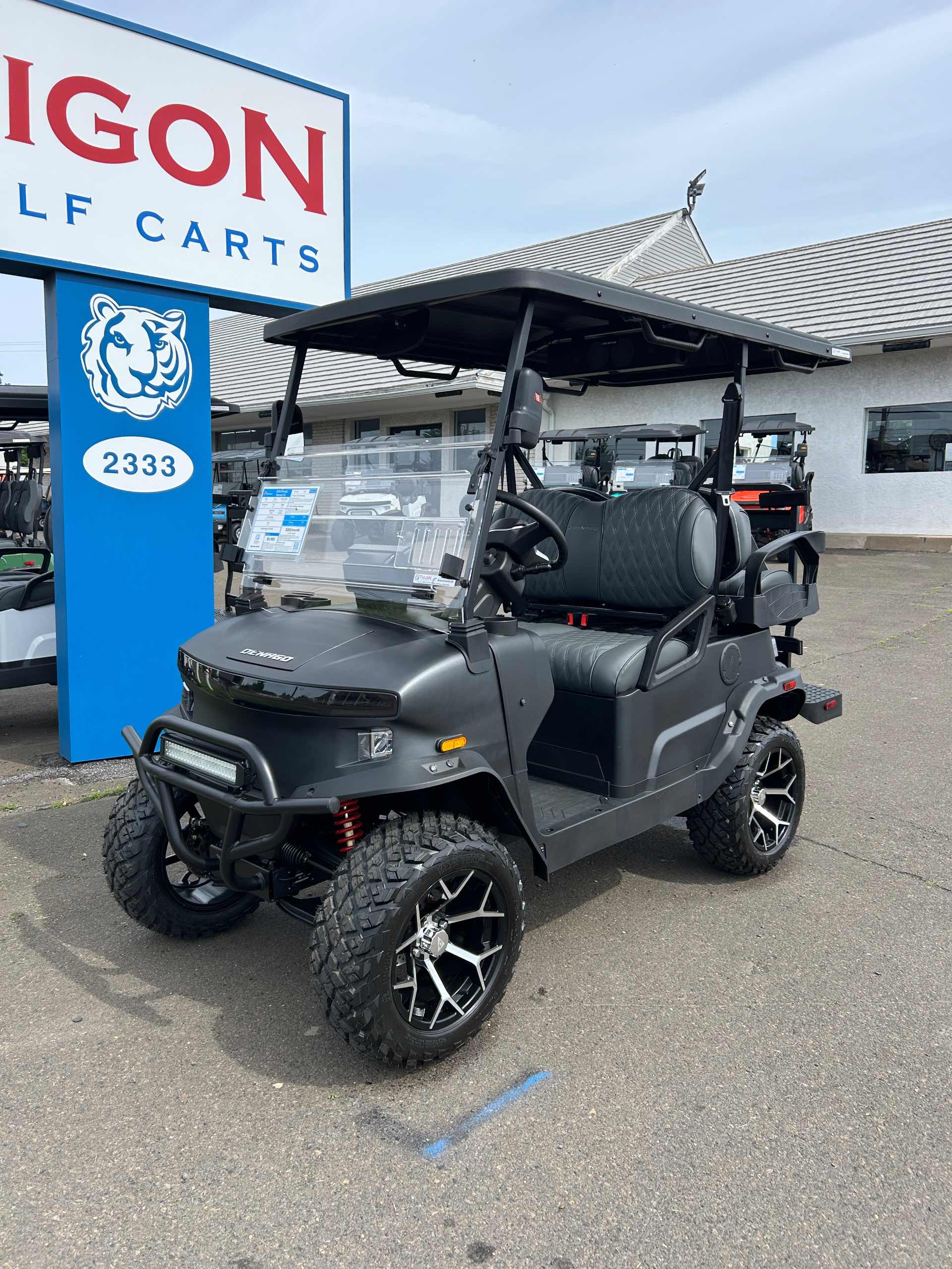 2026 Denago Nomad XL Golf Cart in Matte Black