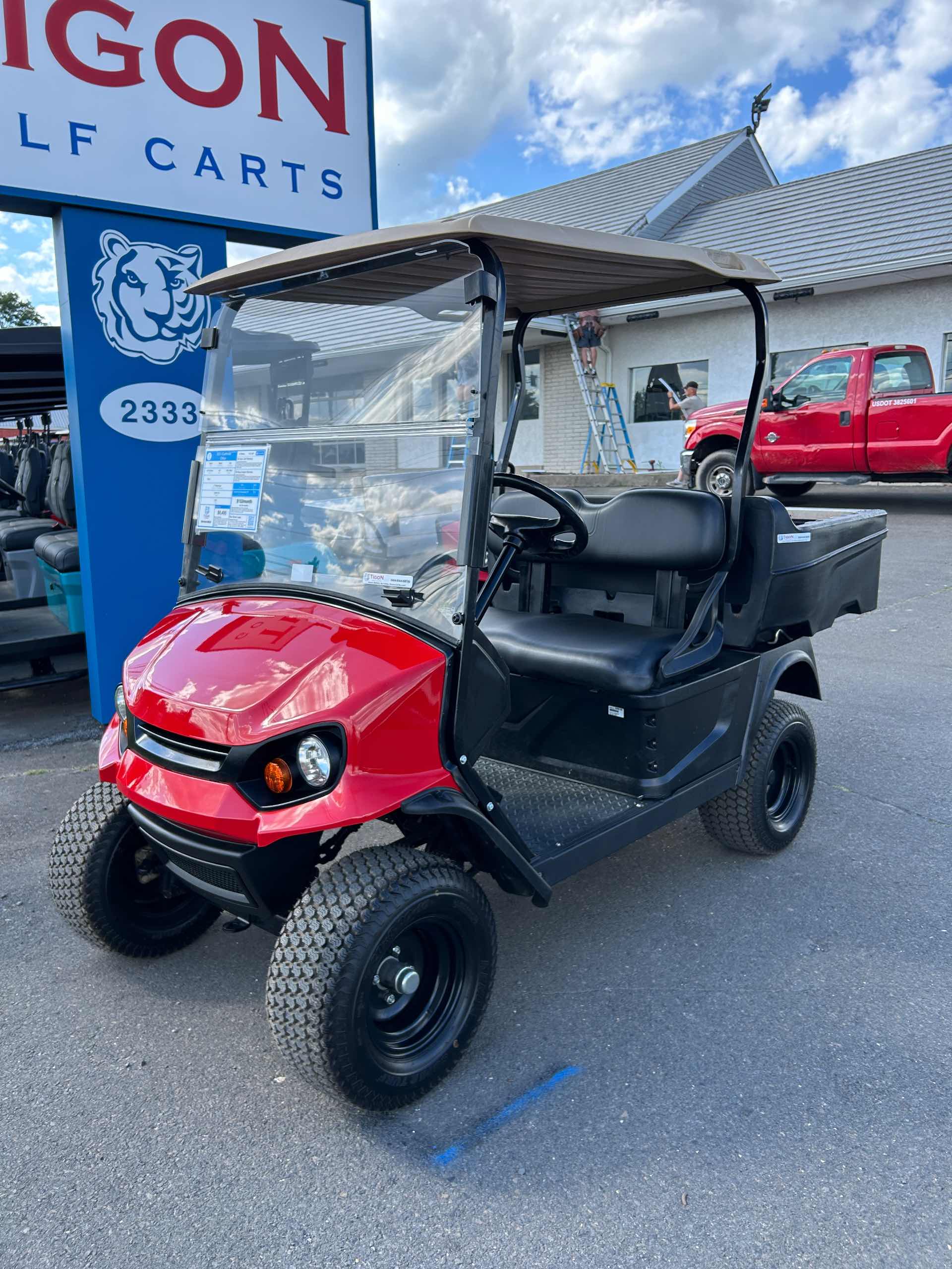 2021 Cushman Other Golf Cart in red