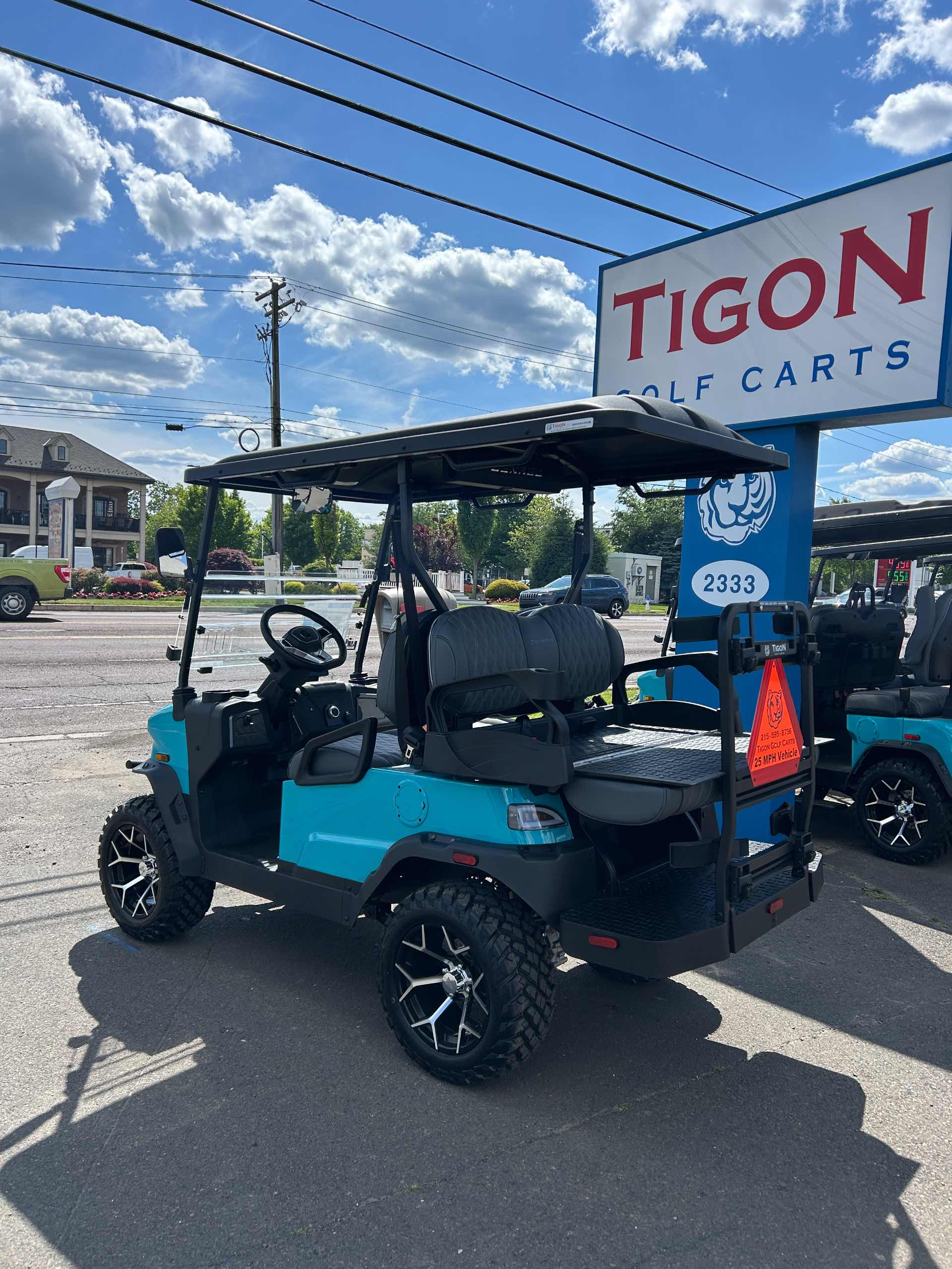 2026 Denago Nomad XL Aqua golf cart in Aqua — photo 3 of 4, Hatfield, PA