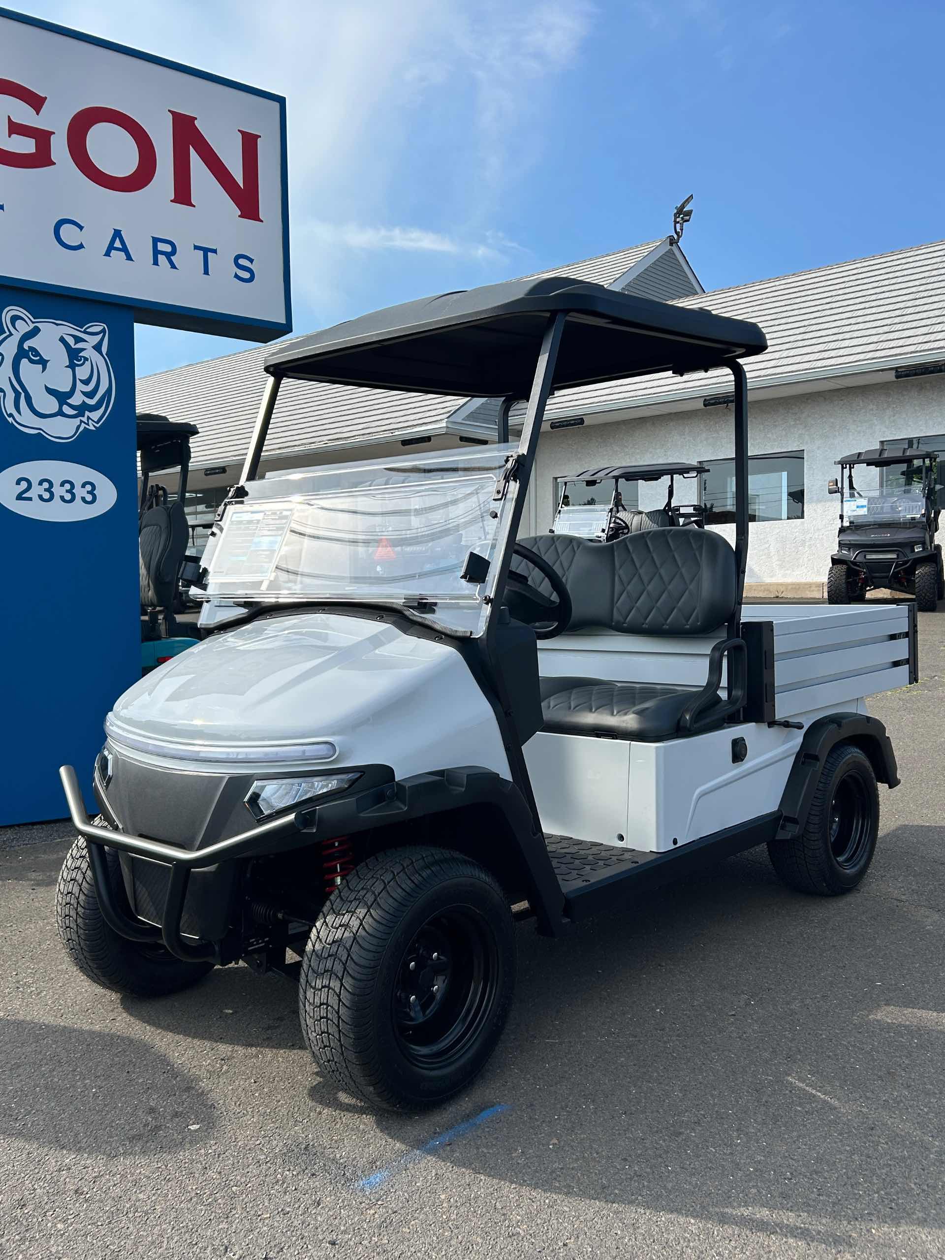 2026 Denago Oxen Golf Cart in White