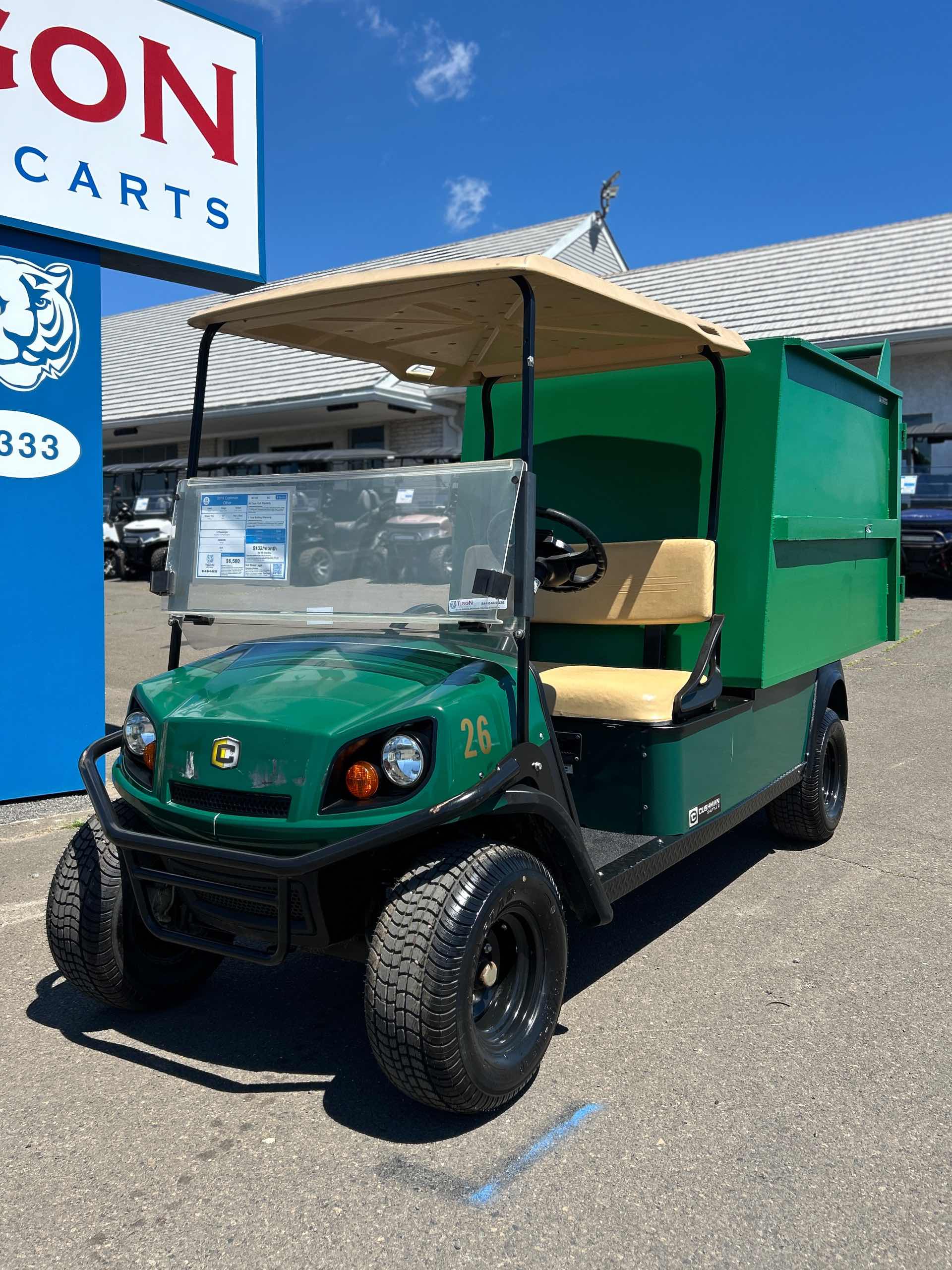 2019 Cushman Other Golf Cart in Green